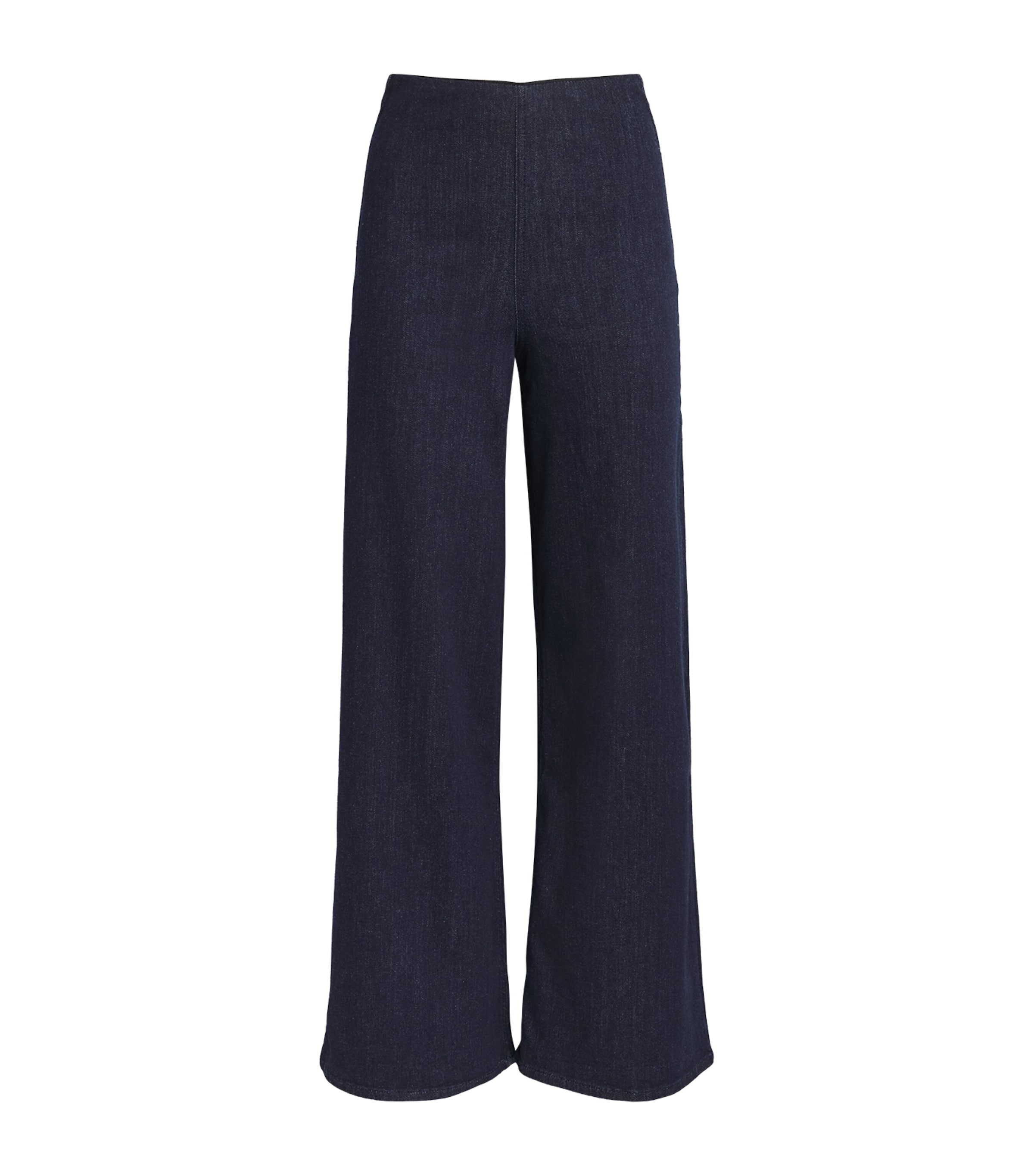 Shop Rag & Bone Sofie High-rise Wide-leg Jeans In Navy