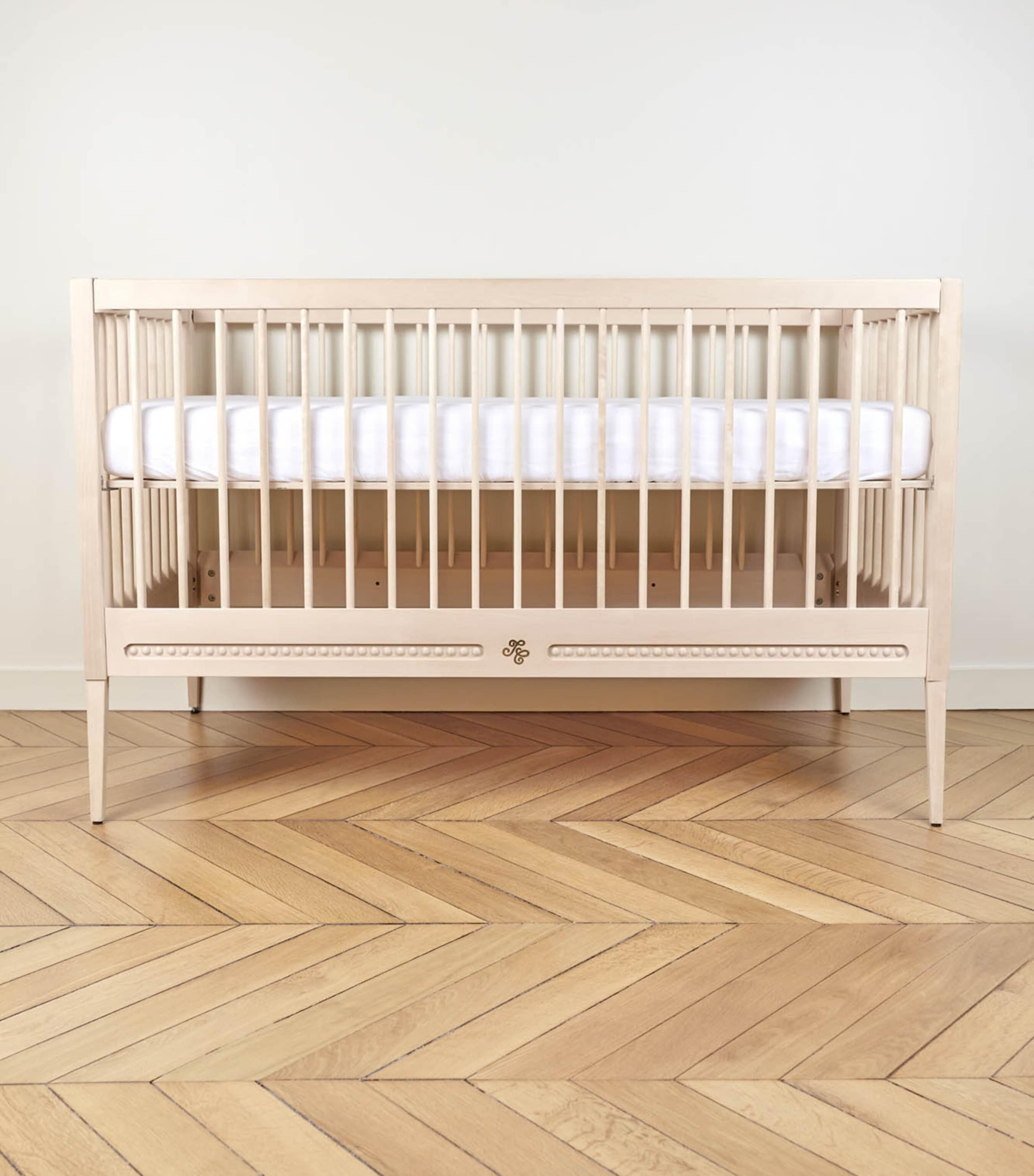 Tartine Et Chocolat Wooden Cot In Beige