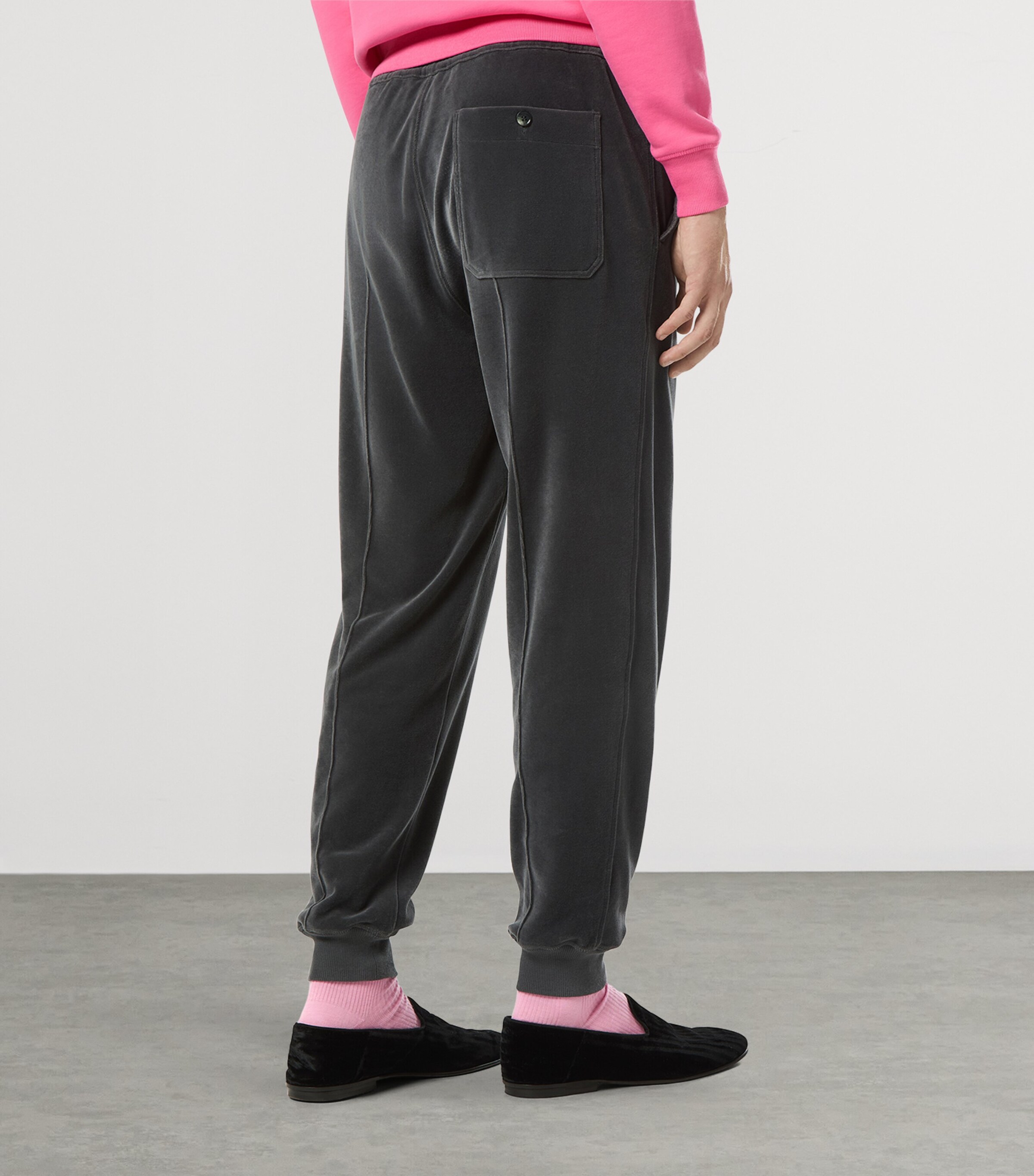 Velvet Straight Sweatpants TAV Image 3