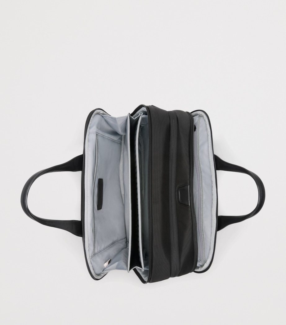 Tumi Medium Alpha 4 Expandable Briefcase (15") Black Image 4