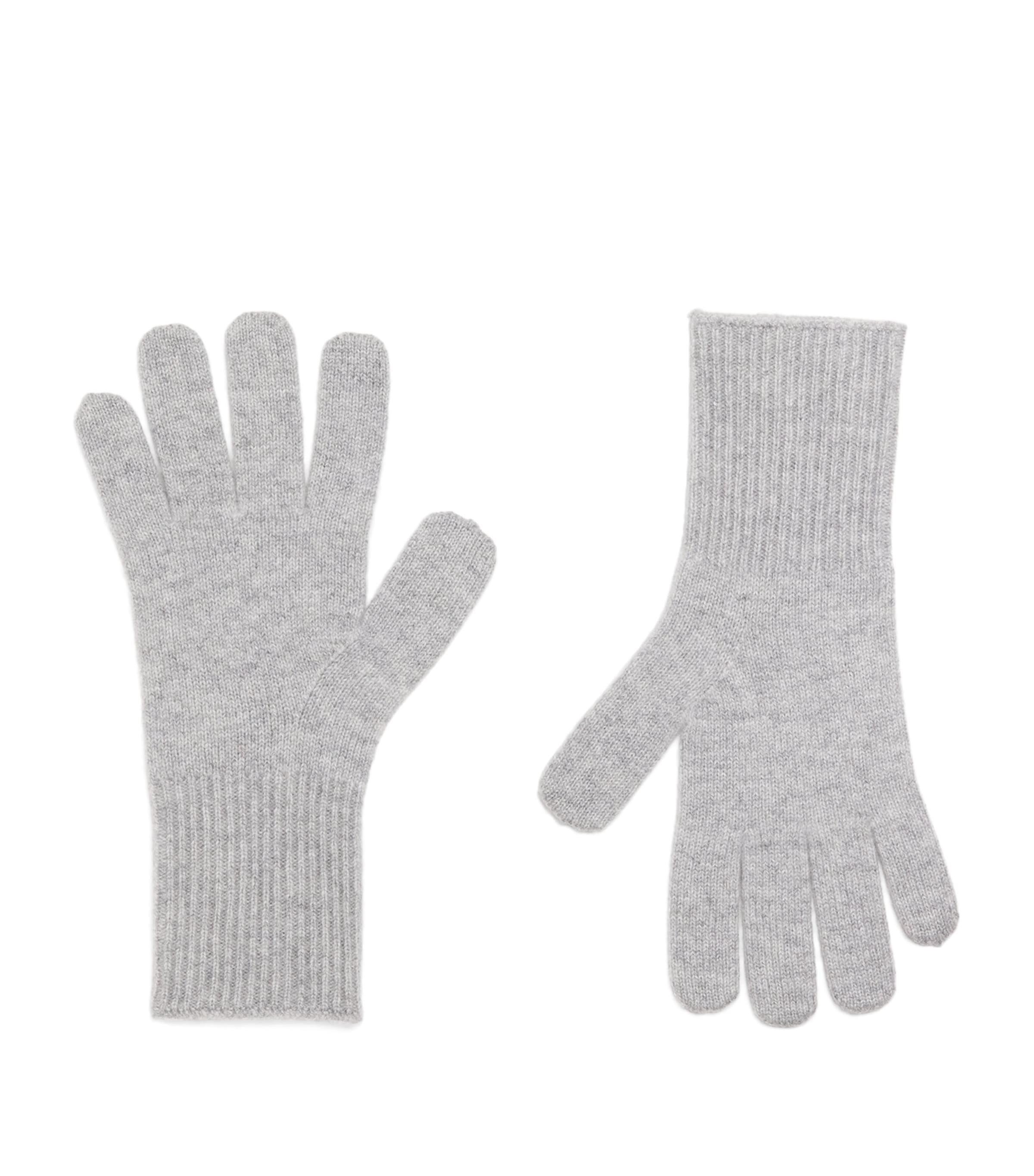 Falke Cashmere Gloves In Gray