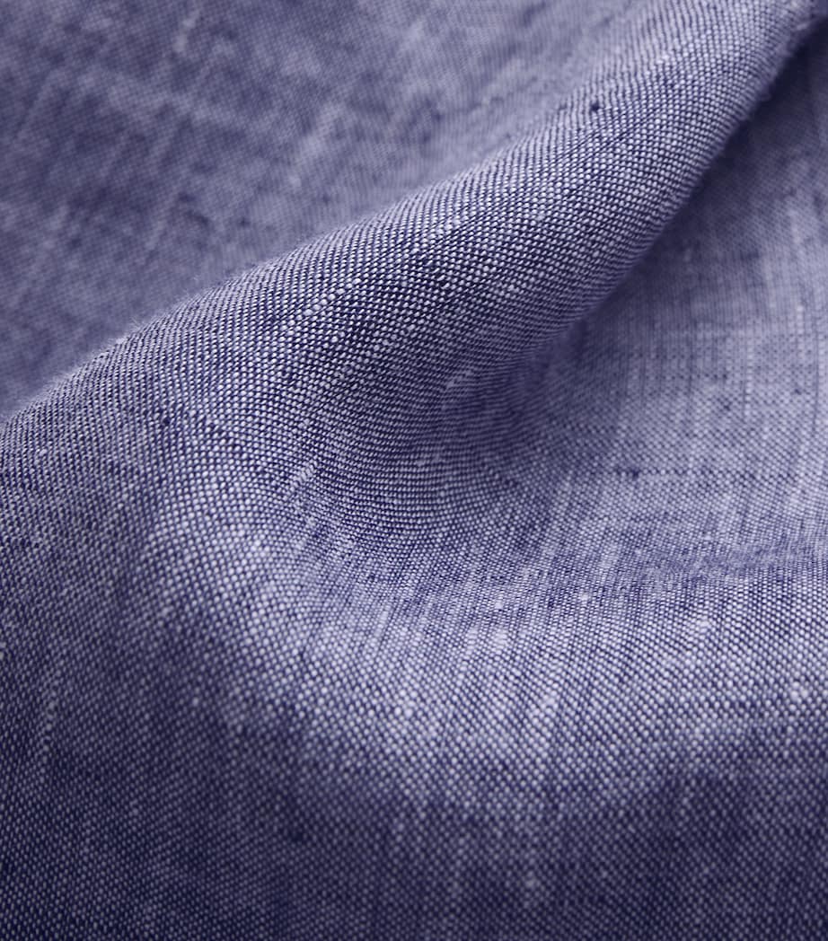 Linen Guru-Collar Shirt 919 Image 5