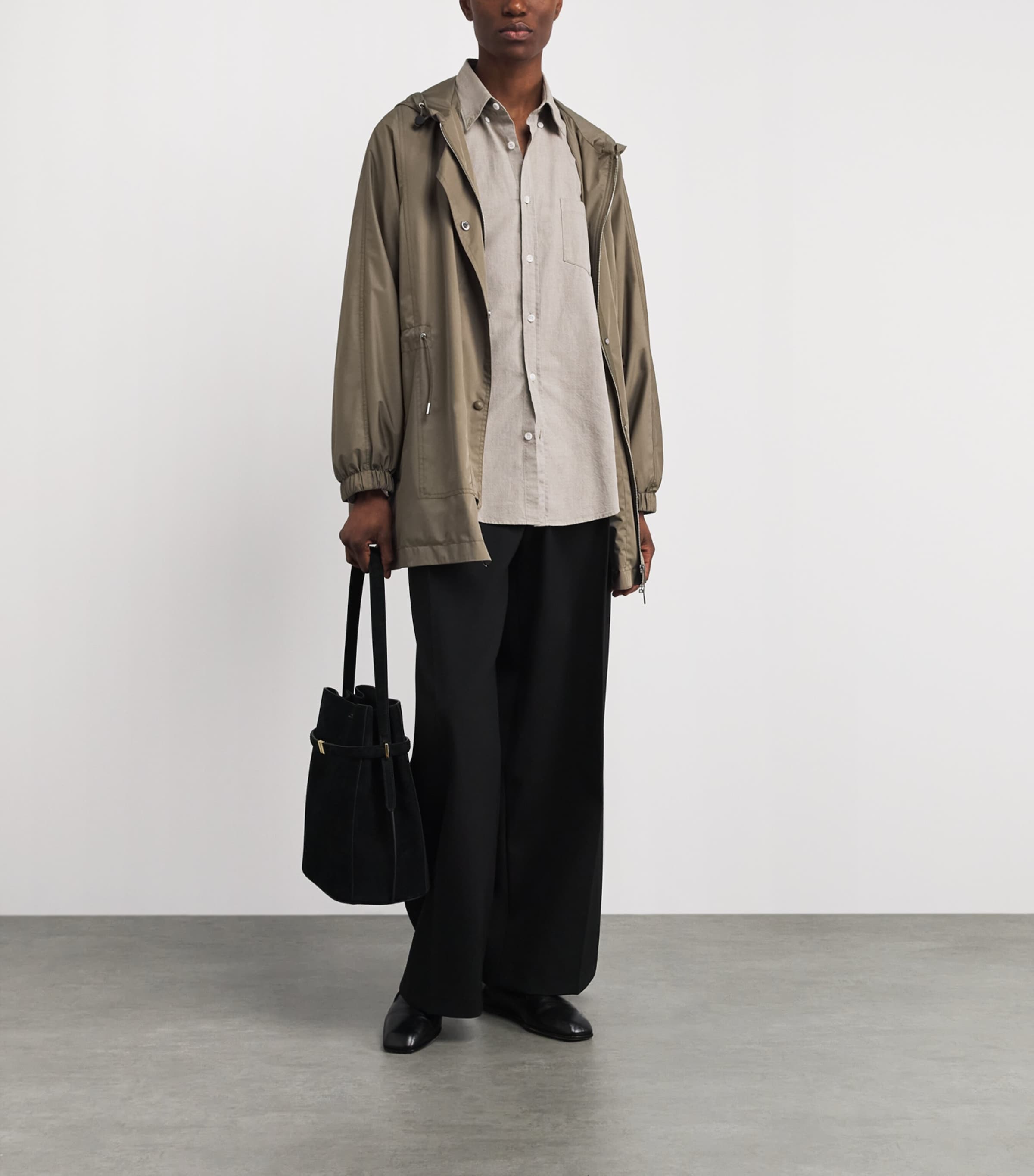 Yves Salomon Womens Waterproof Technical Parka Image 2