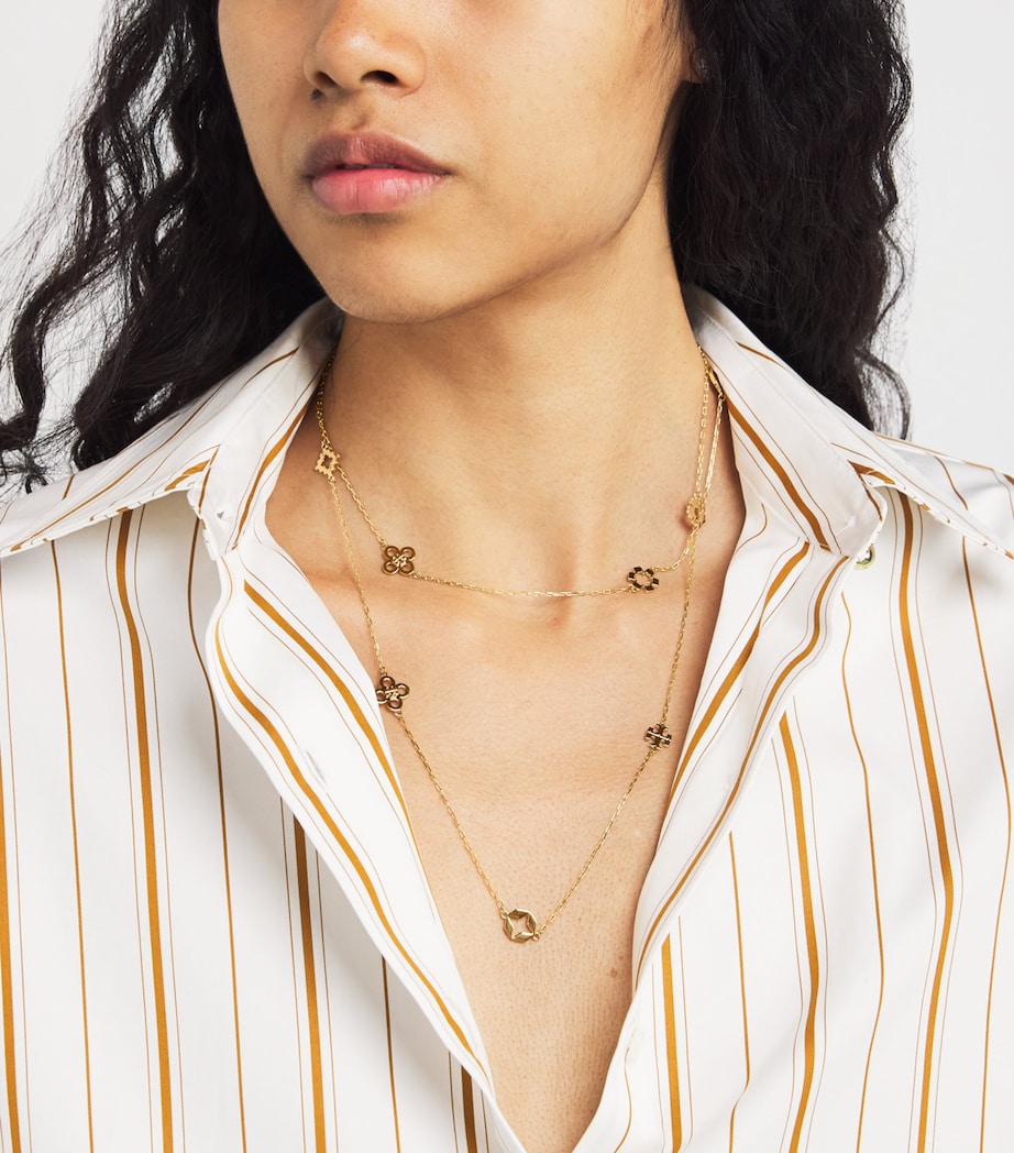 Long Kira Clover Necklace 720 TORY GOLD Image 2