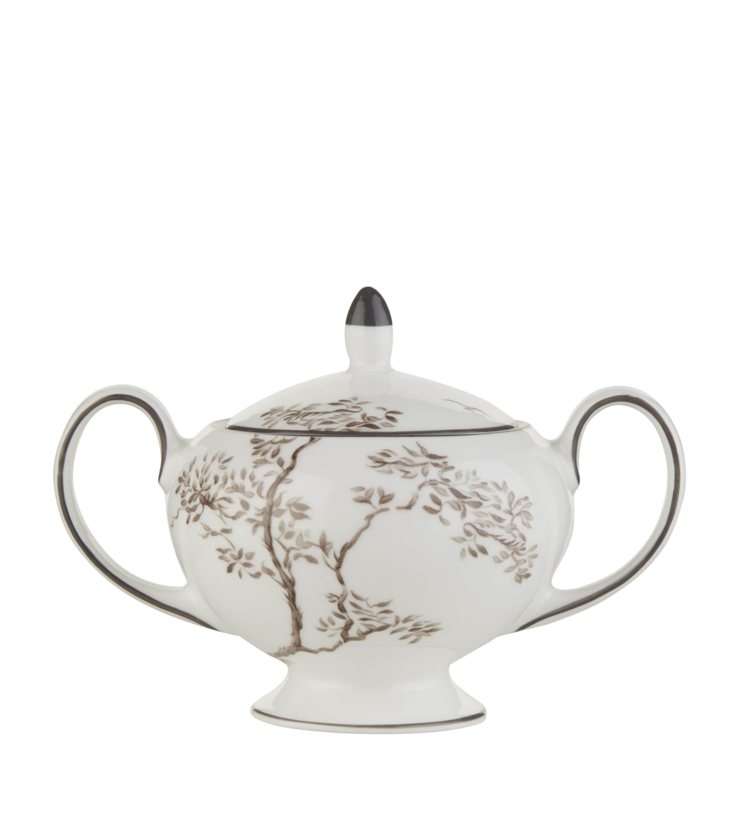 Wedgwood Parklands Sugar Bowl In Grey