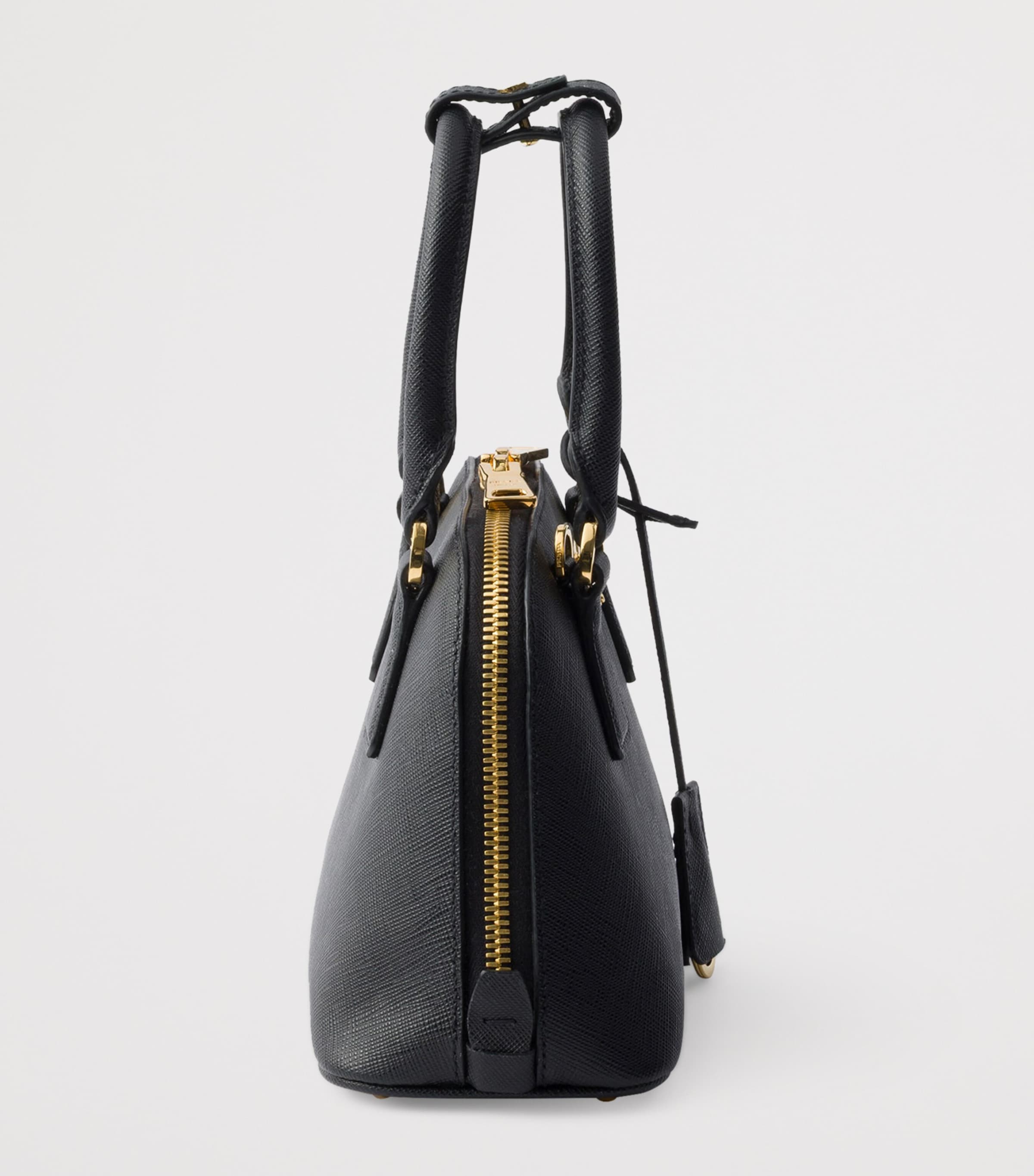 Mini Leather Promenade Top-Handle Bag F0002 Image 5