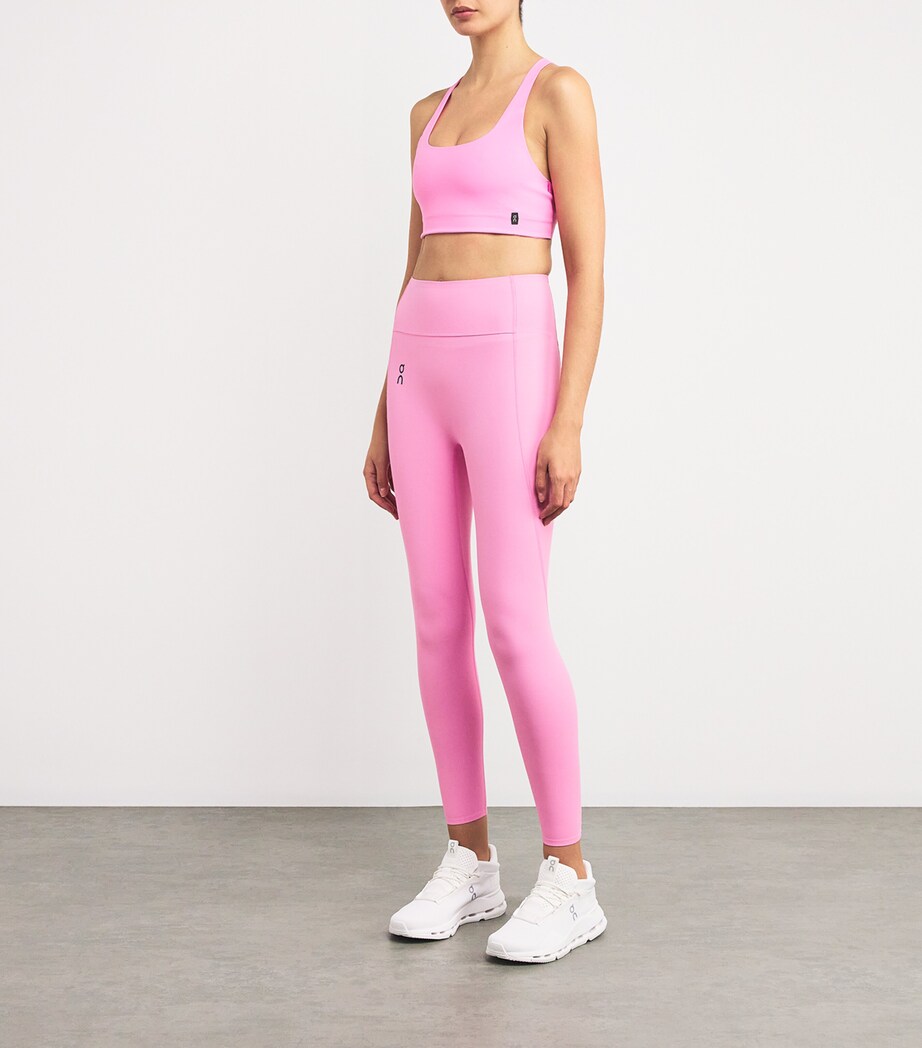 Studio Low-Impact Sports Bra RASPBERRY Image 2