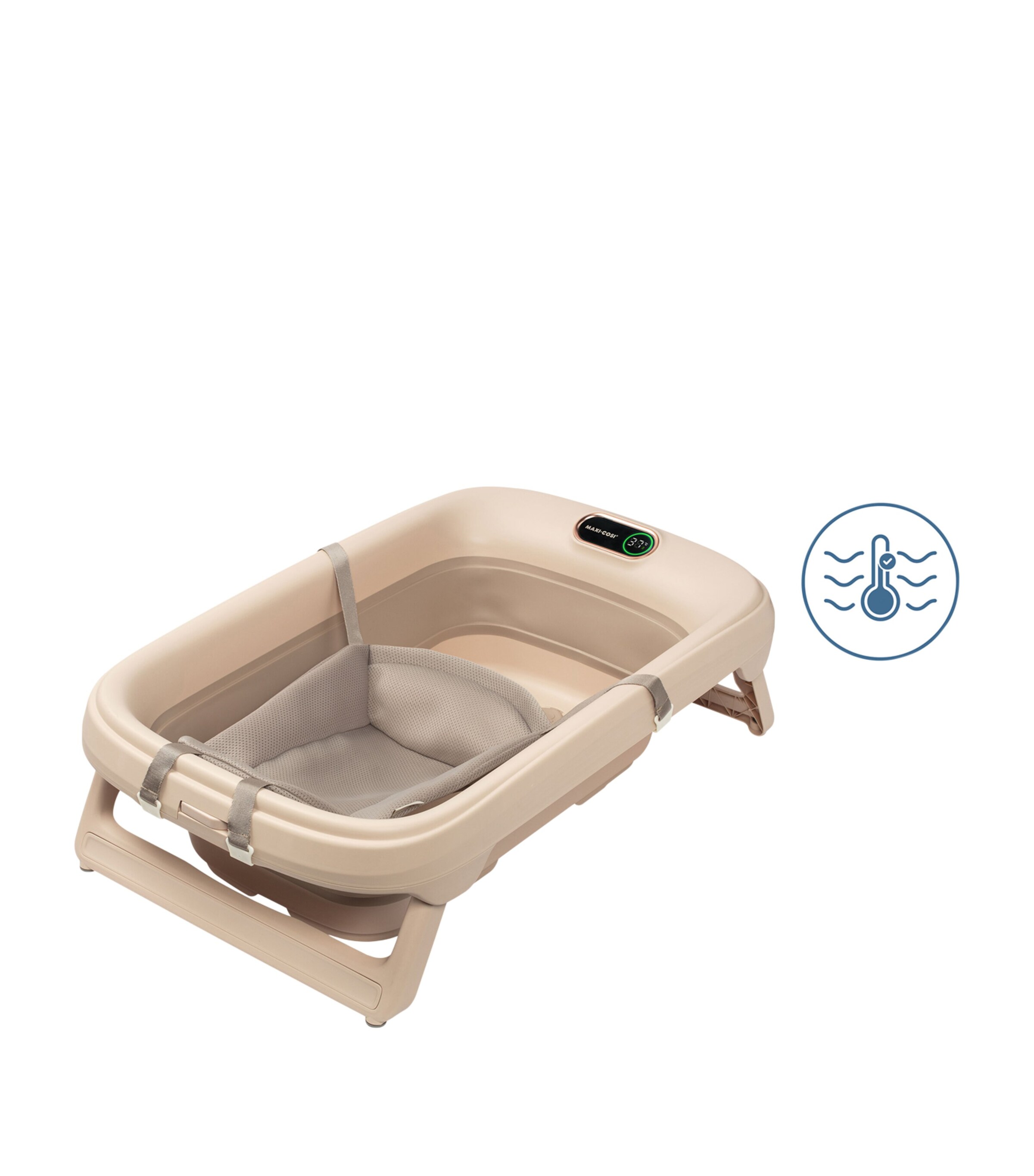 Maxi-Cosi Indigo Plus Bathtub and Insert Brown Image 7
