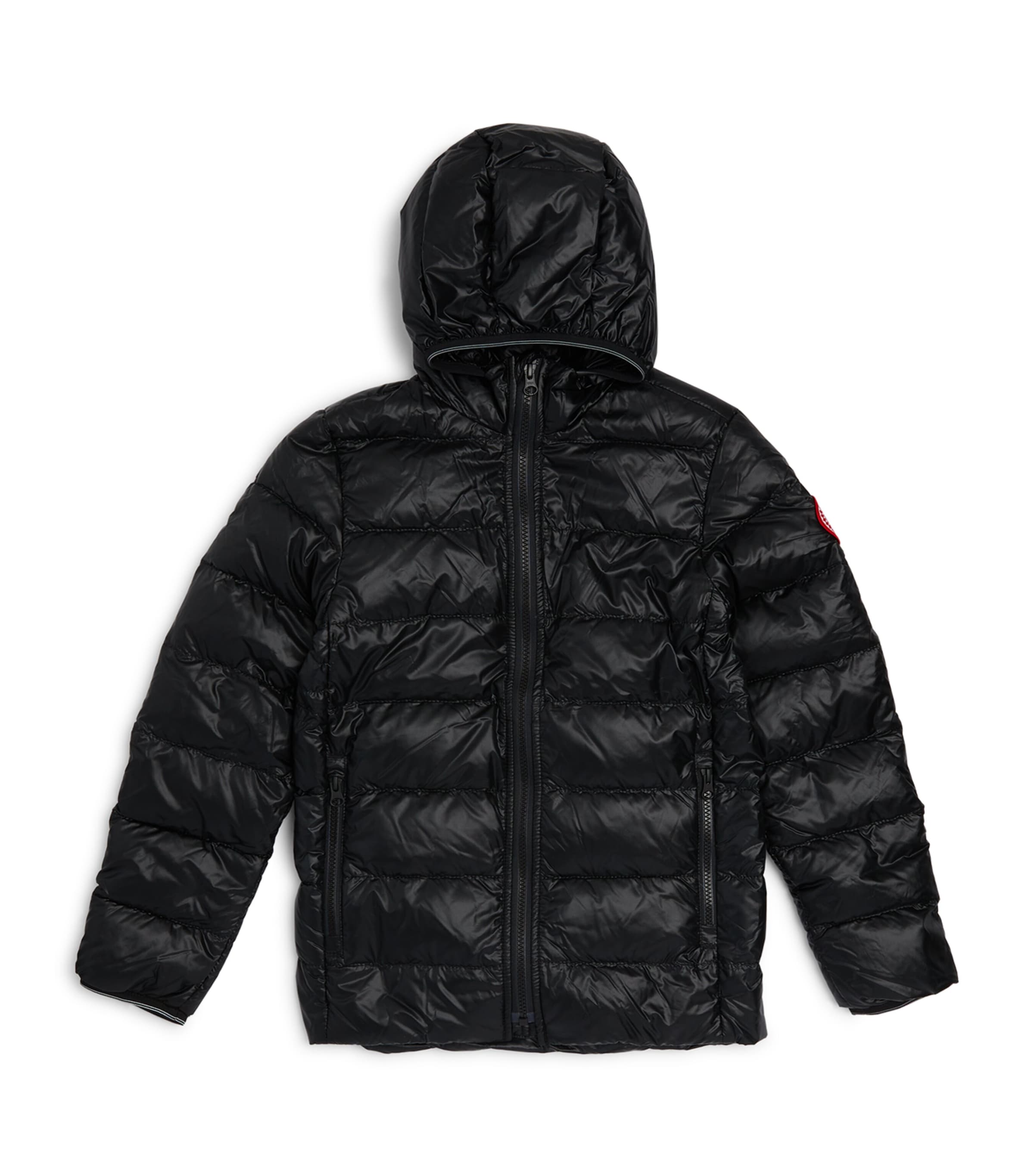 Canada Goose Kids' Quilted Crofton Jacket In Black