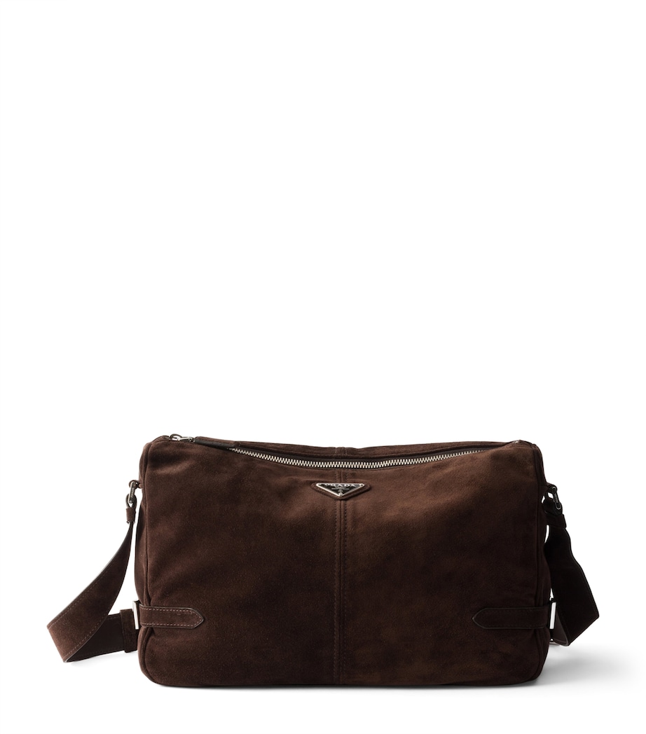 Suede Shoulder Bag F0003 Image 1