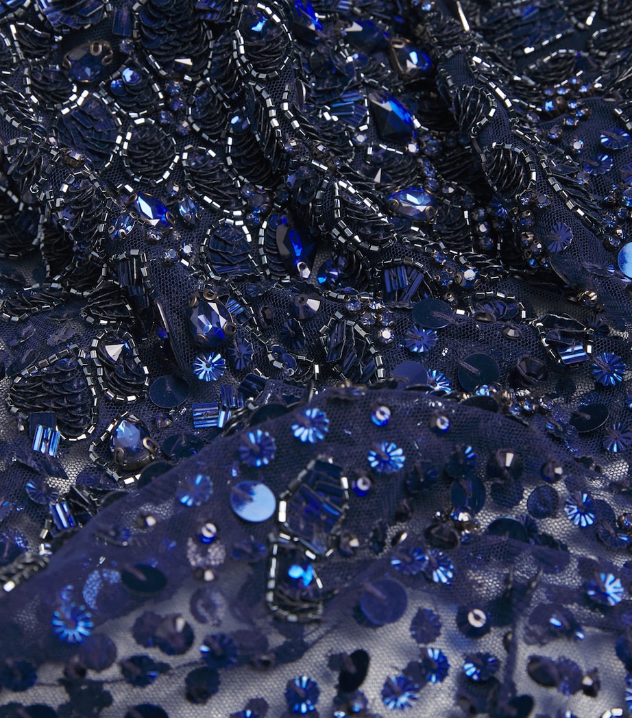 Bead-Embellished Gracie Gown MIDNIGHT Image 5