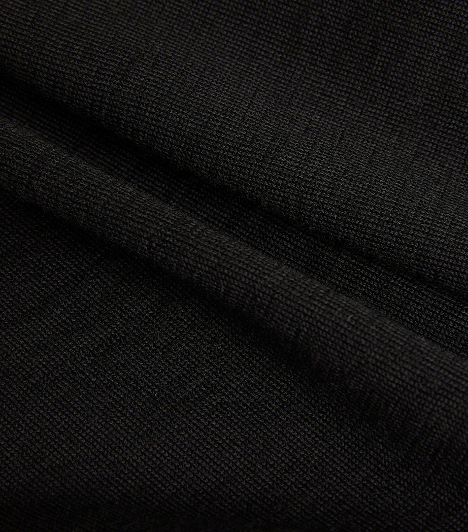 Virgin Wool Crewneck Sweater UC99 Image 5