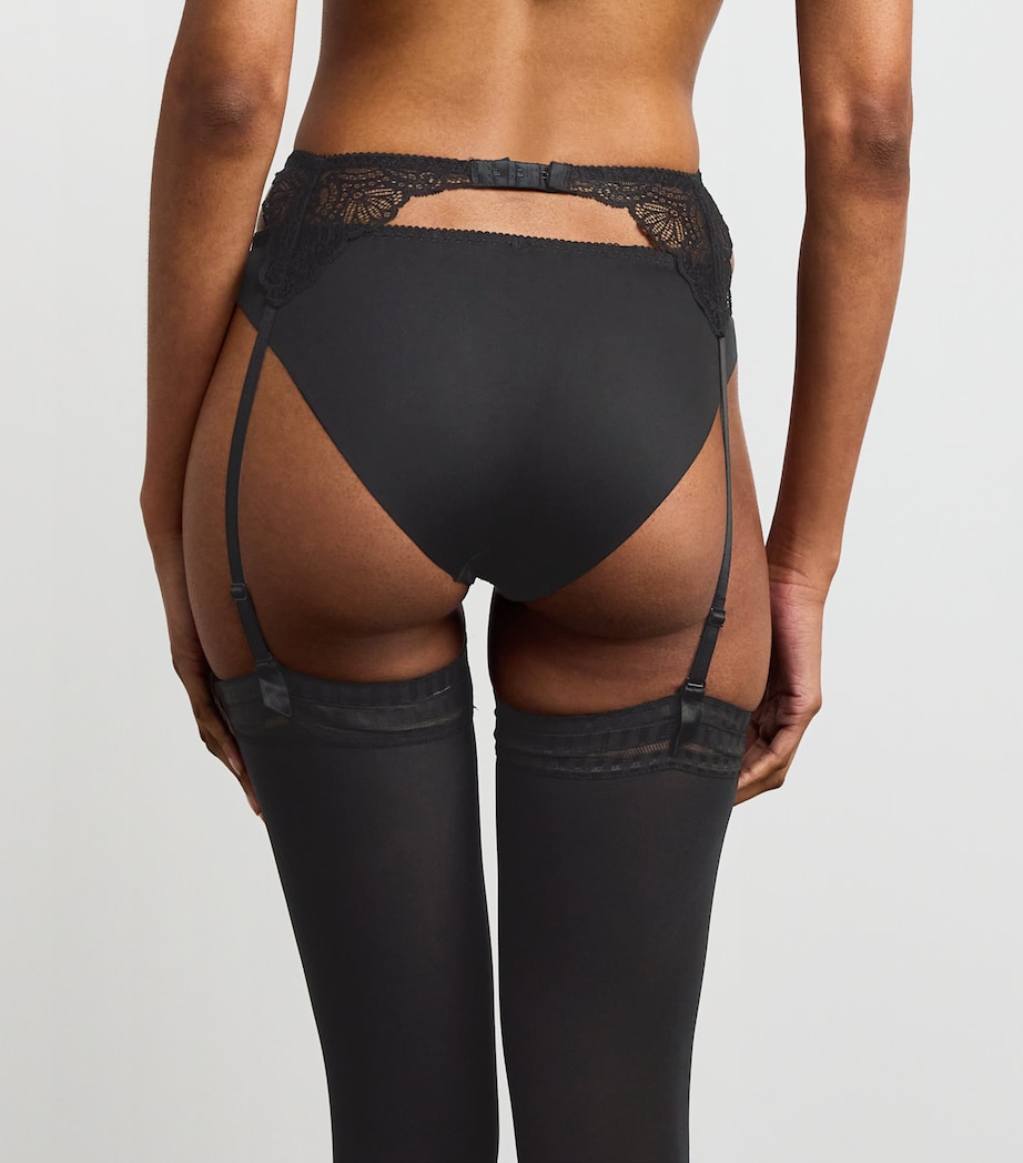 Lace Danse Des Sens Suspender Belt NOIR Image 3