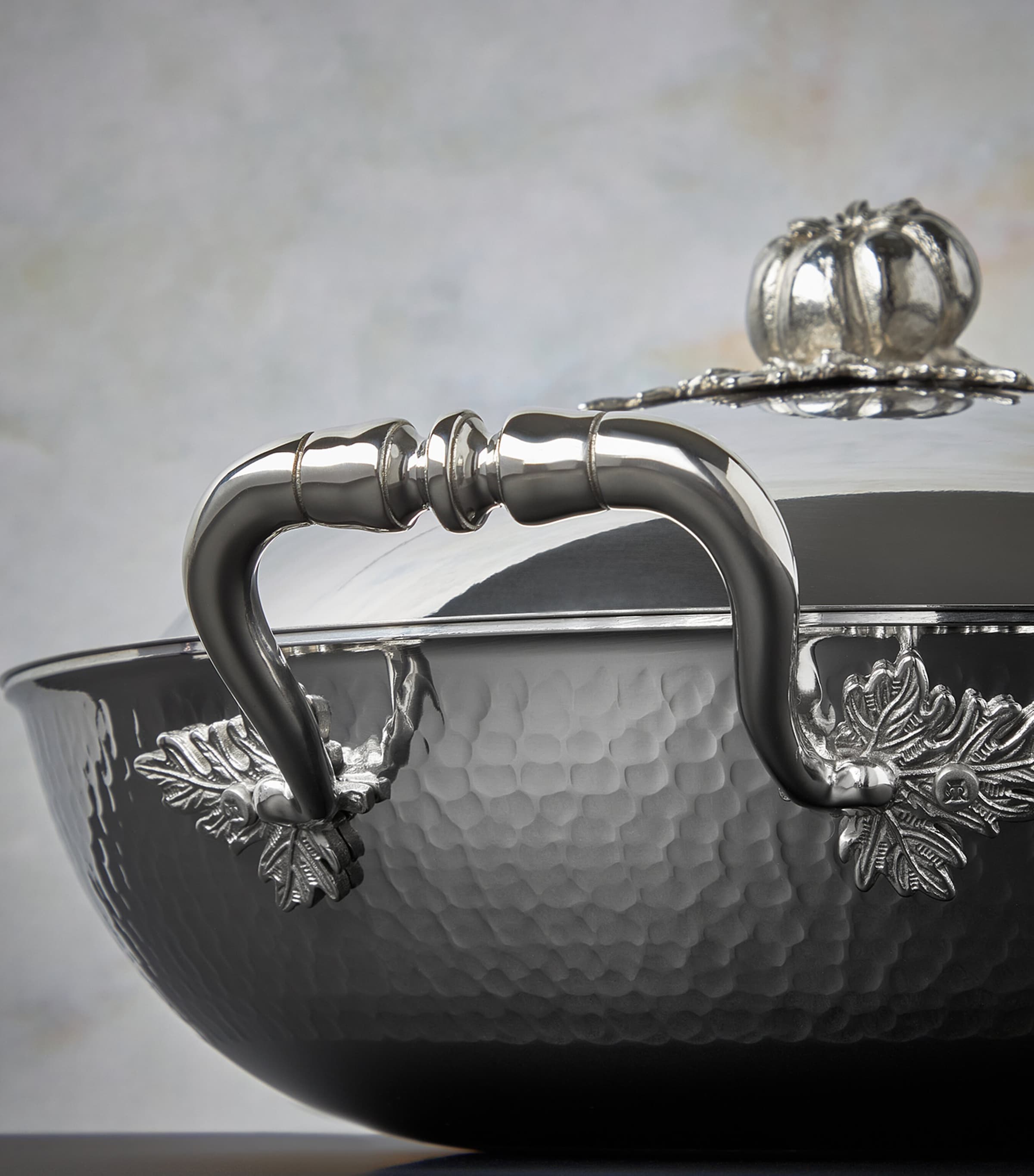 Opus Prima Covered Bowl Pan With Lid (30cm) METALLIC Image 3