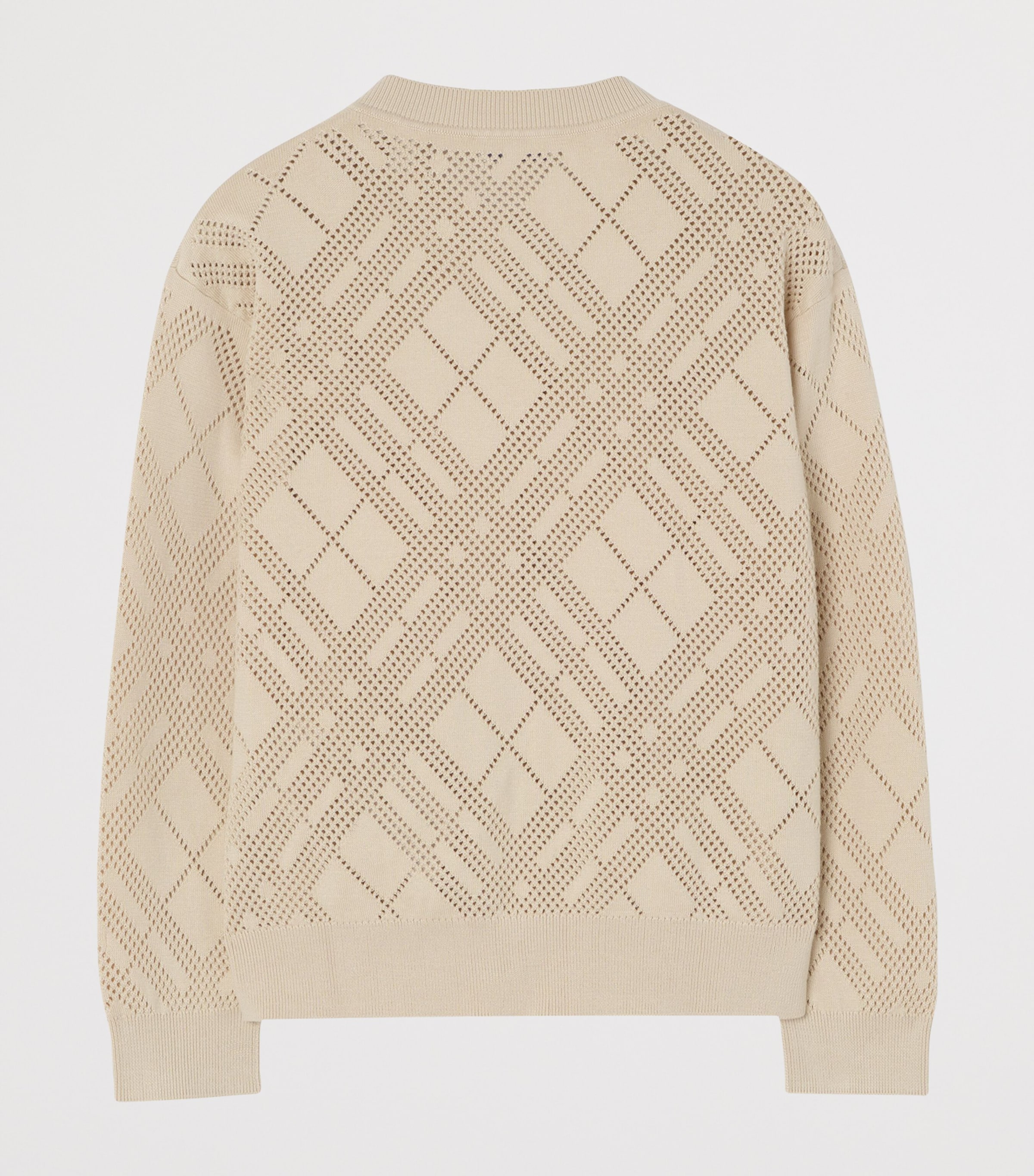 Burberry Kids Cotton Check Cardigan (4-12 Years) Clam Image 2
