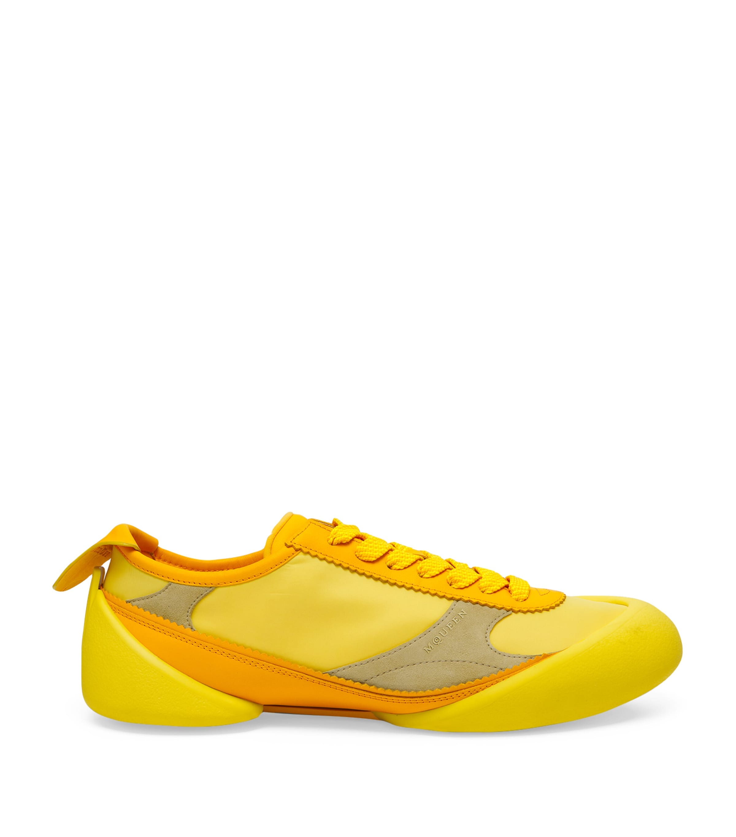 McQueen Leather Flexion Sneakers | Men Shoes | Trainers | Low-Top Trainers | Slip-On Trainers | Designers | McQueen