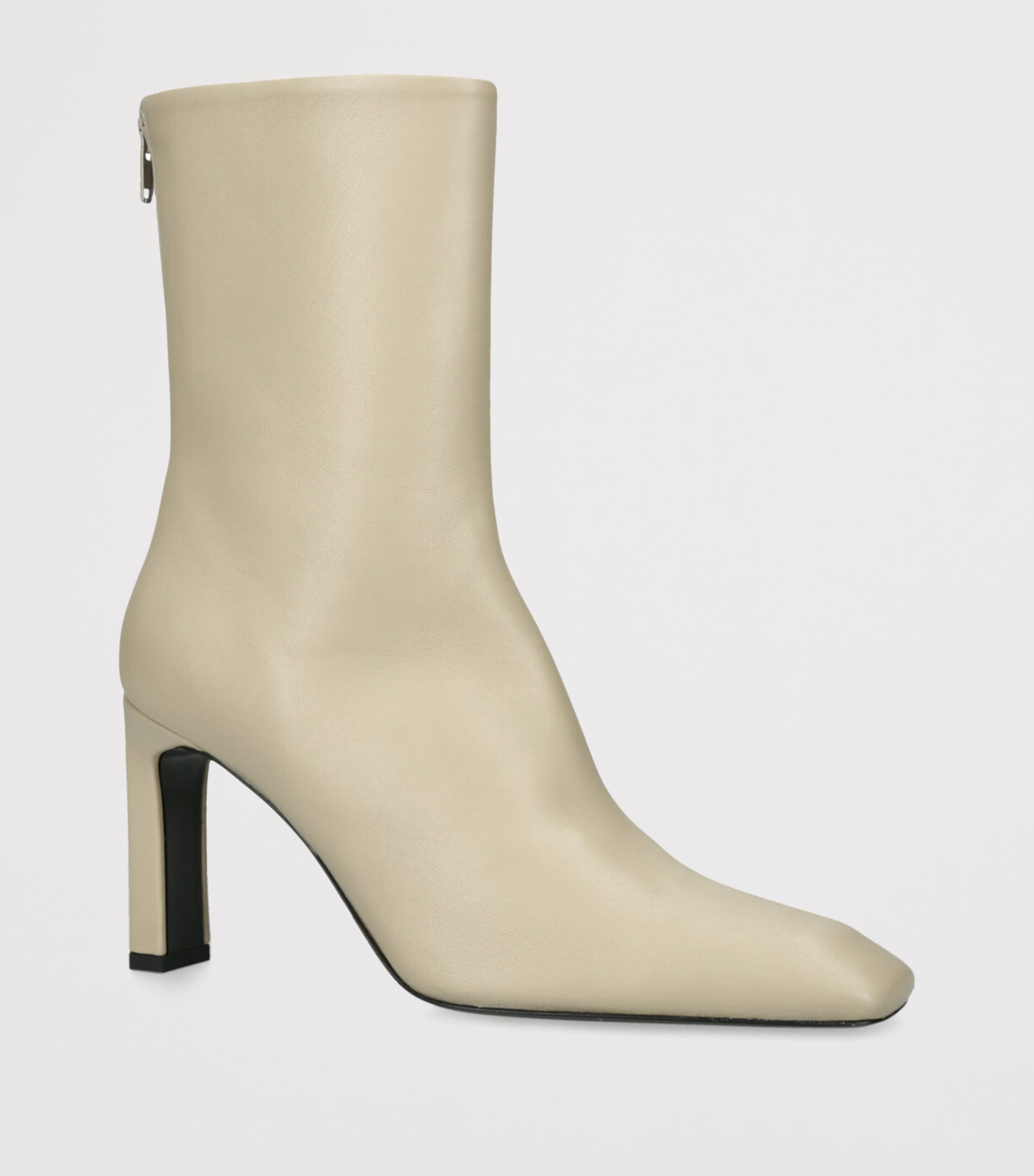 Nappa Ankle Boots 85 CREAM Image 3