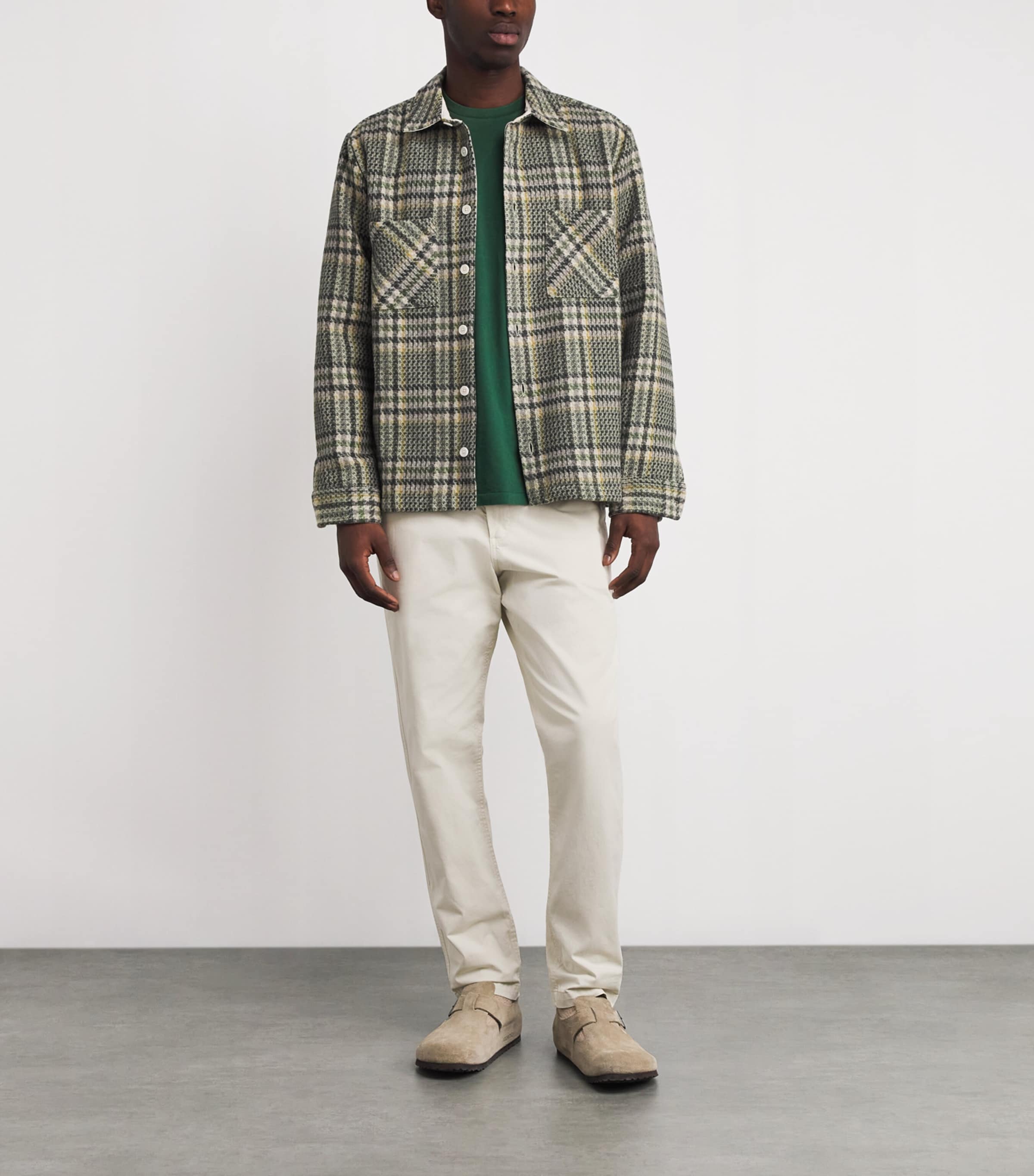 Stretch-Cotton Prepster Trousers STONE Image 2