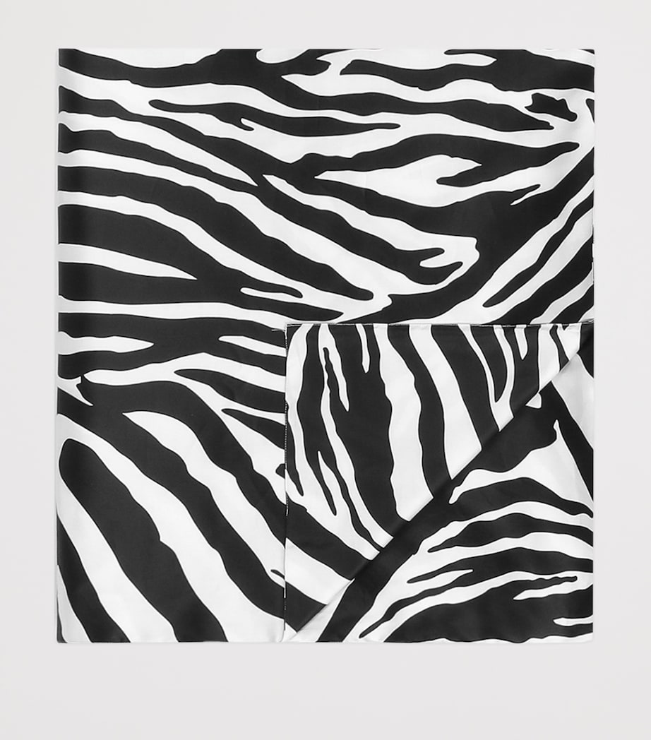 Cotton Zebra King Duvet Cover (260cm x 220cm) UZ003-ZEBRA Image 2