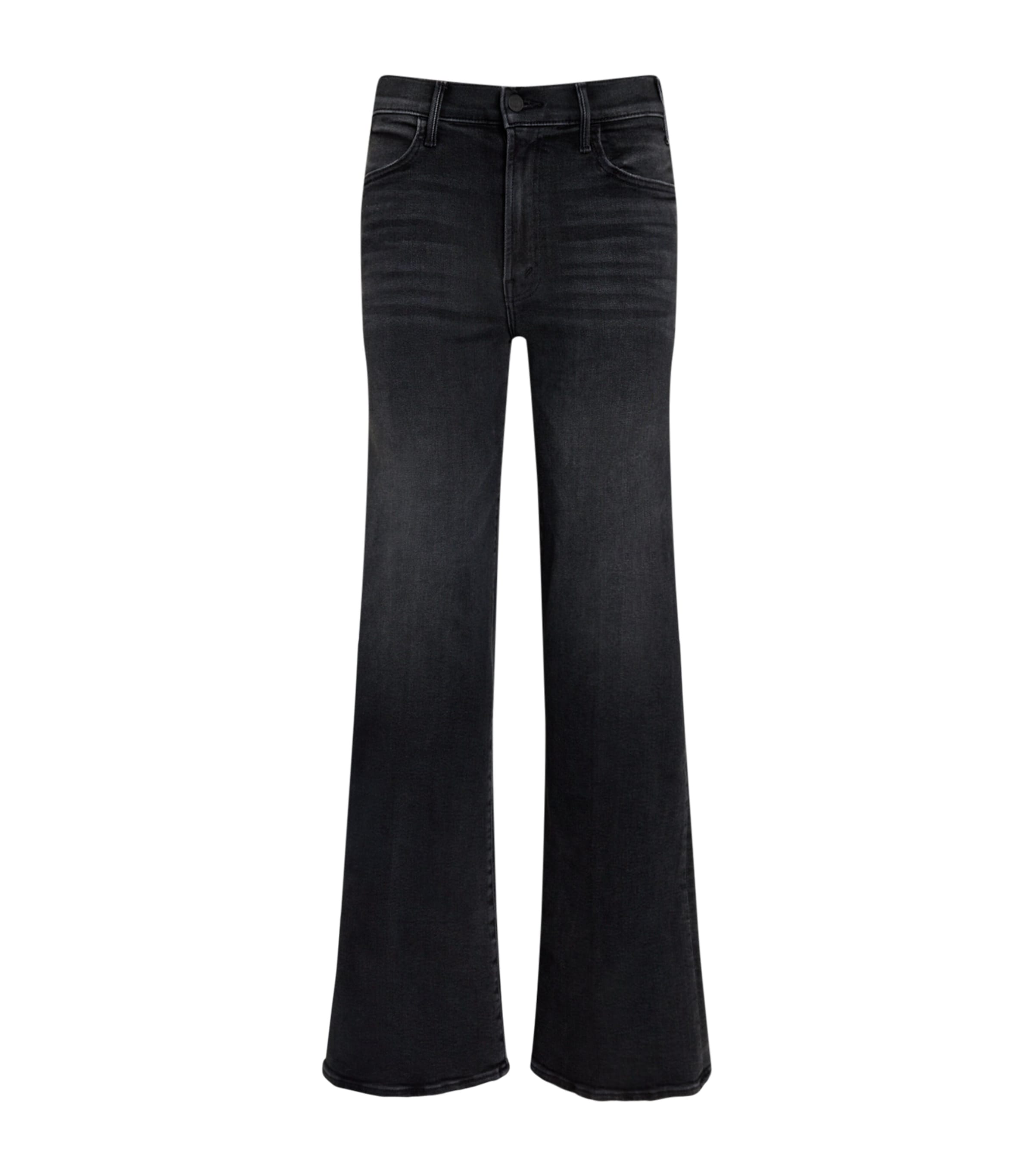 Mother Hustler Roller Sneak Bootcut Jeans In Blue