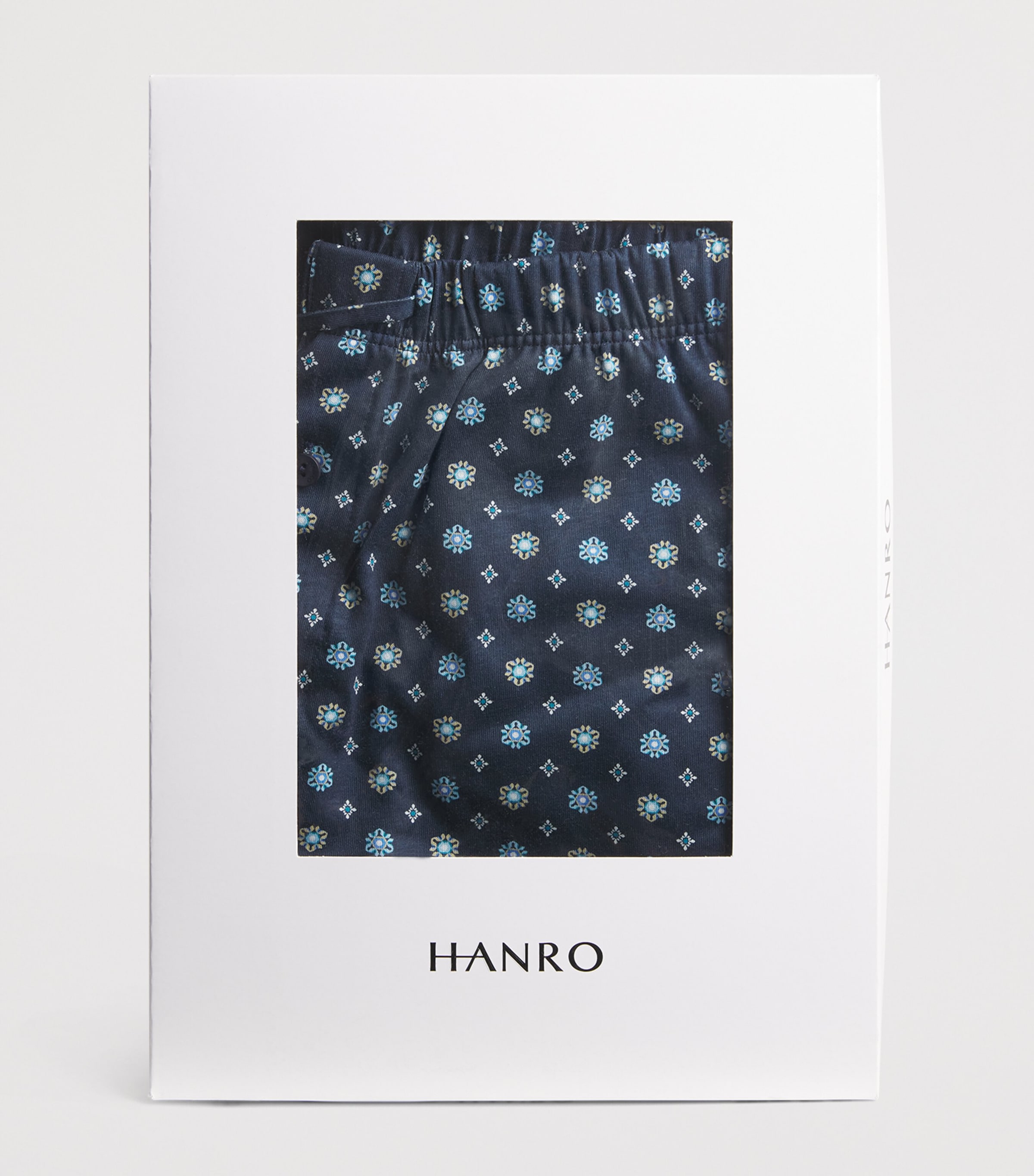 Cotton Night & Day Lounge Trousers 3003 REGATT TIE PRNT Image 5