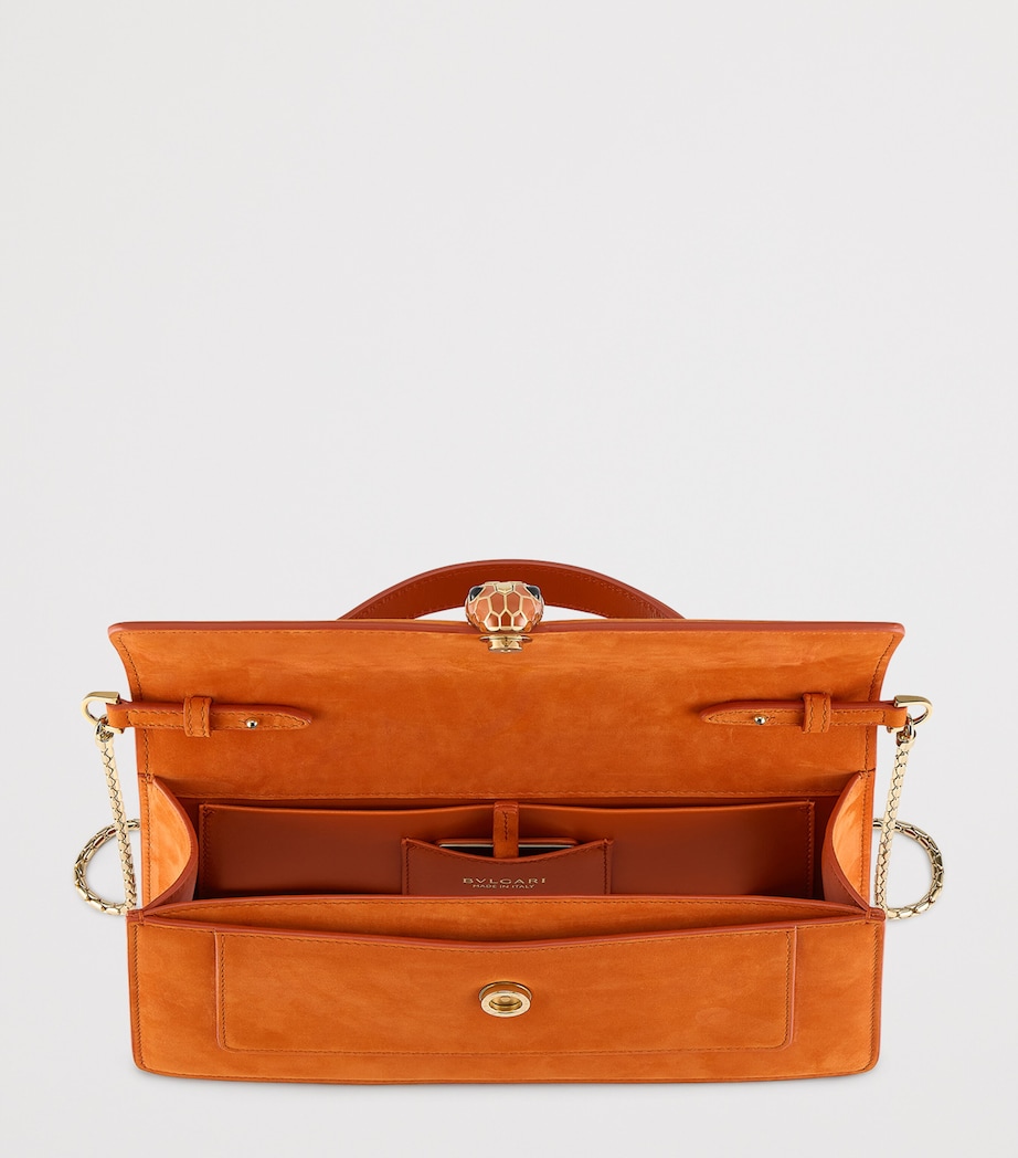 Bvlgari Serpenti Forever Top-Handle Bag Orange Image 5