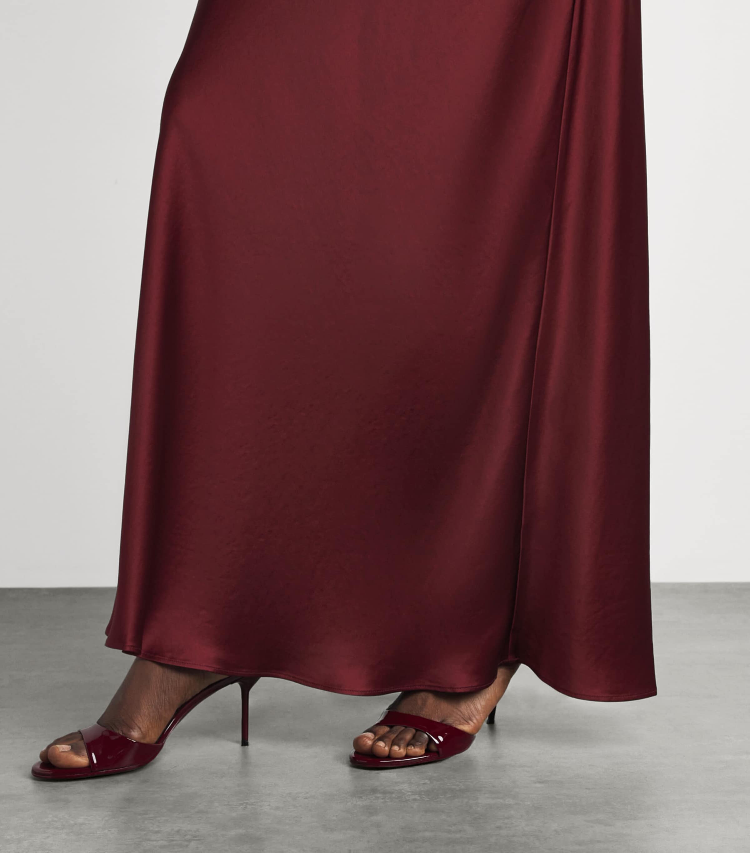 STAUD Womens Cadence Maxi Dress Pinot Pnt Image 5