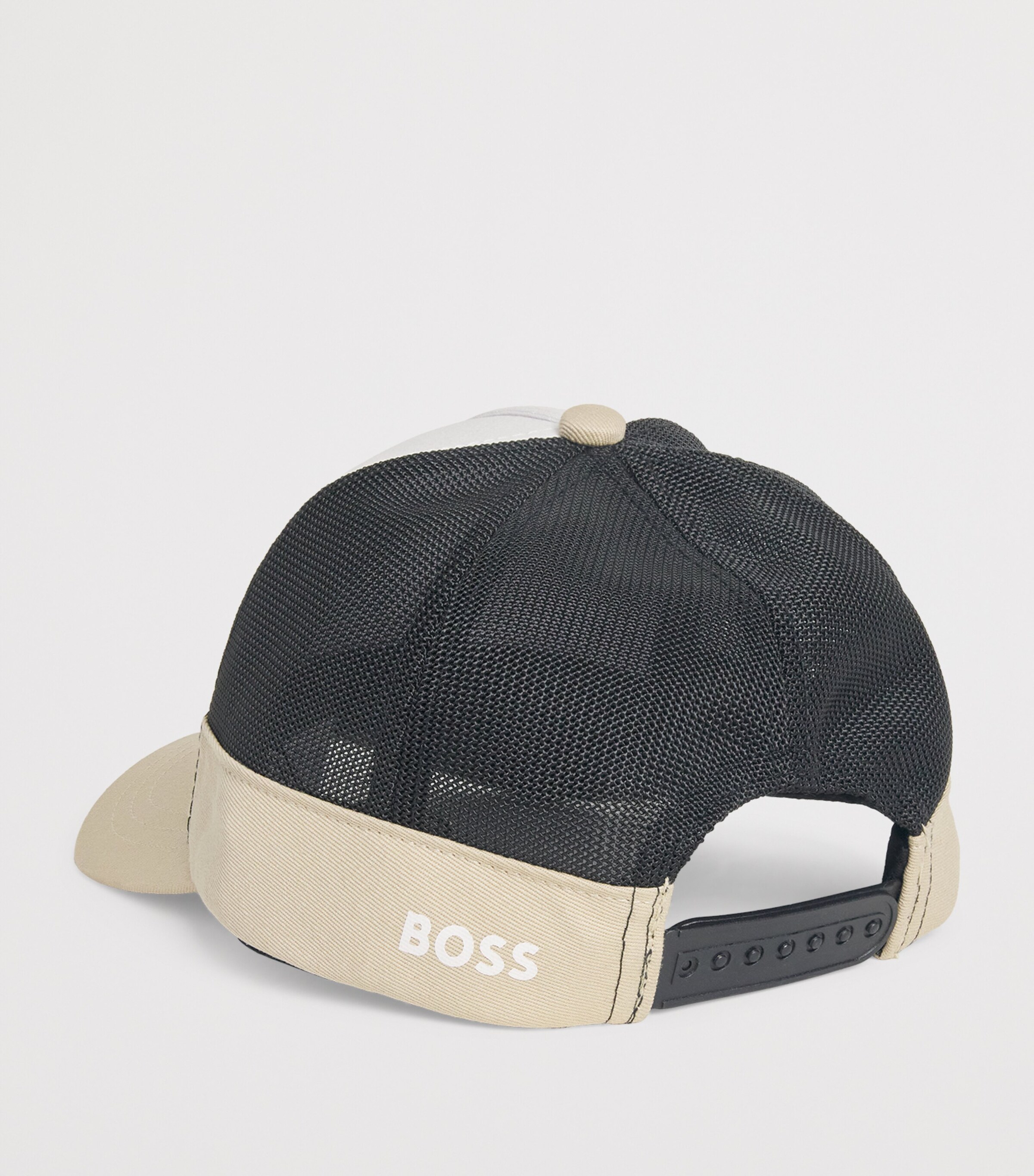 Cotton Logo Baseball Cap 249 STONE Image 3