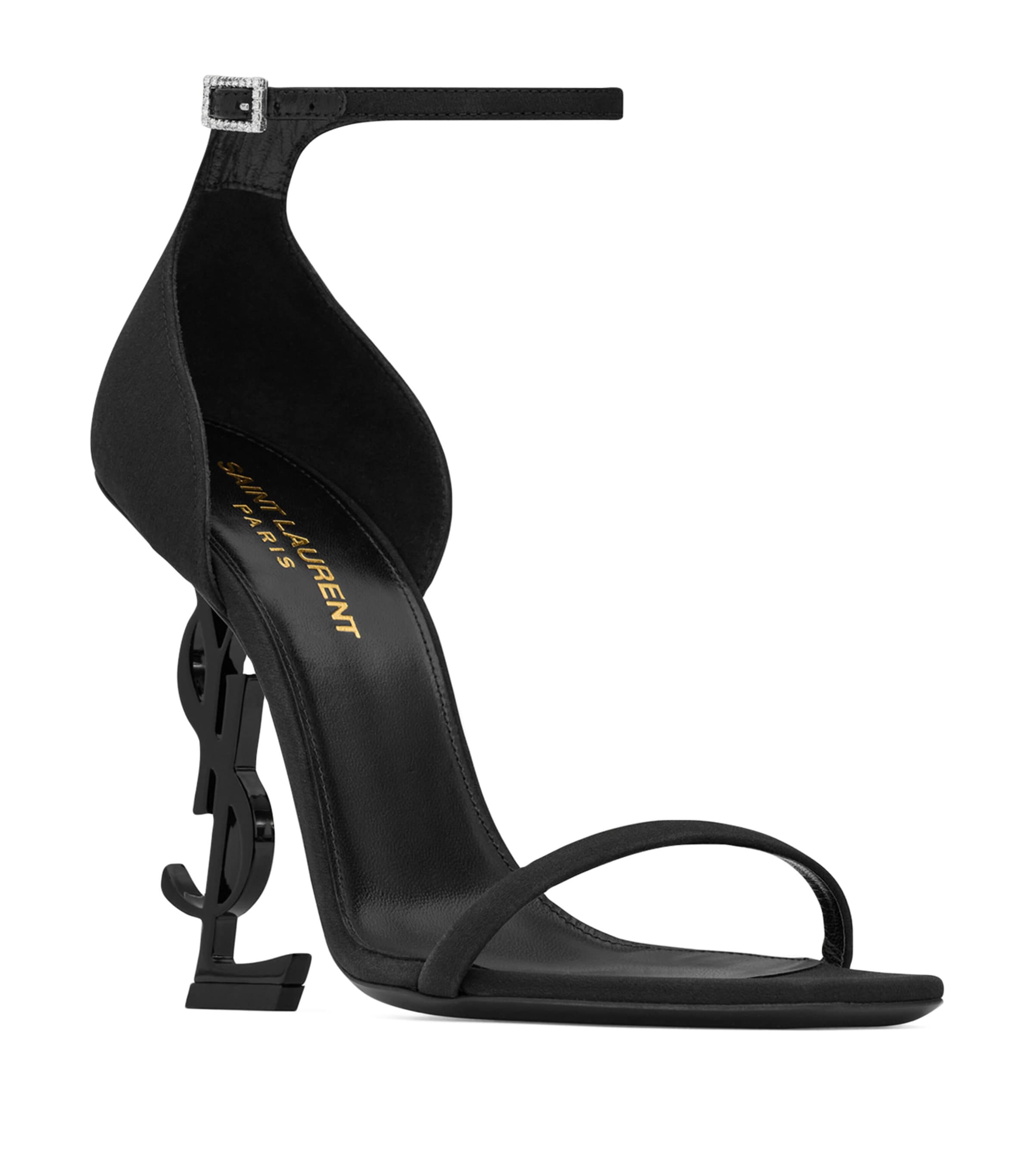 Saint Laurent Silk Opyum Sandals 110 Image 3
