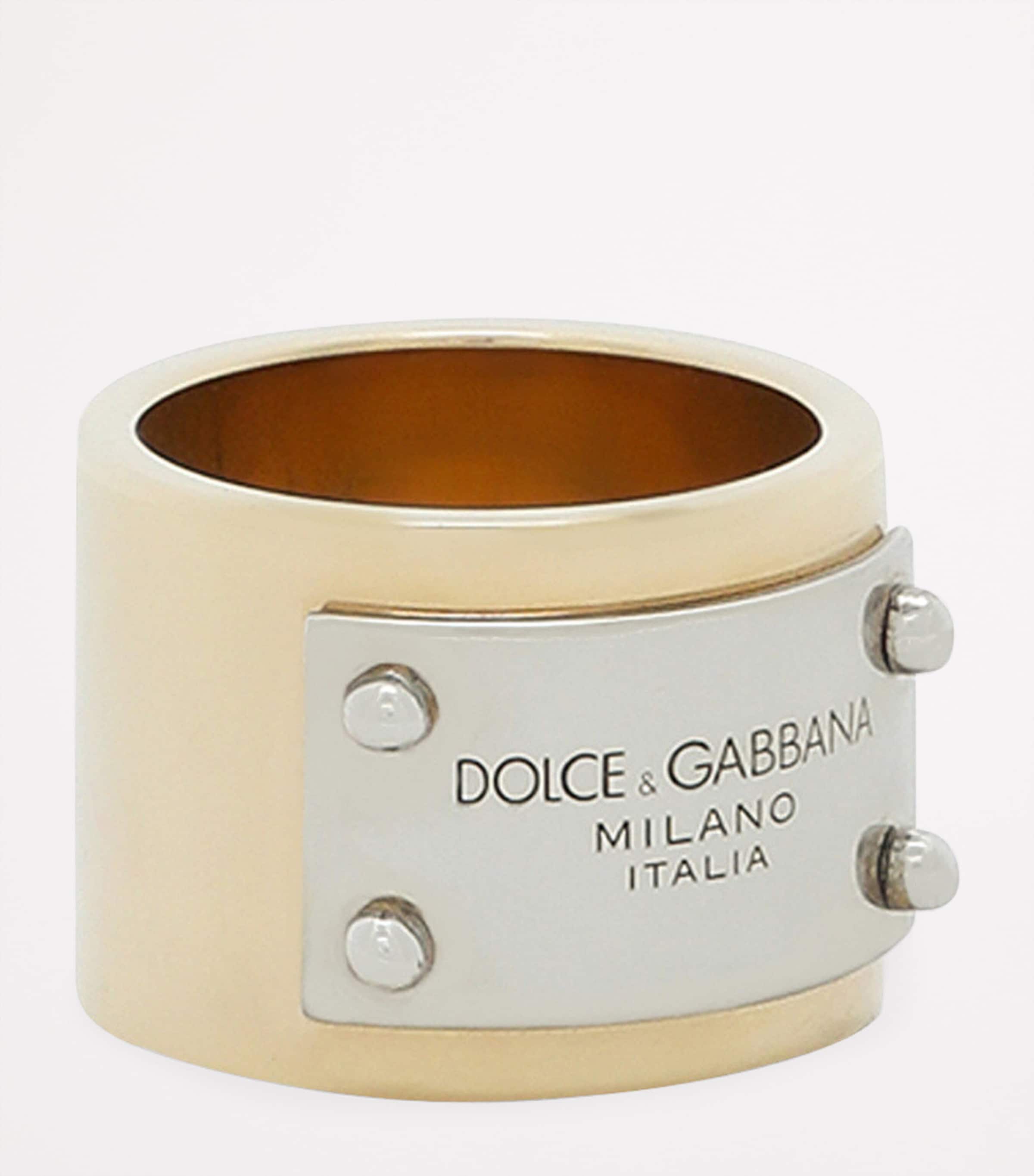 Engraved Logo-Plaque Ring 87562-TWO-COLOR Image 3