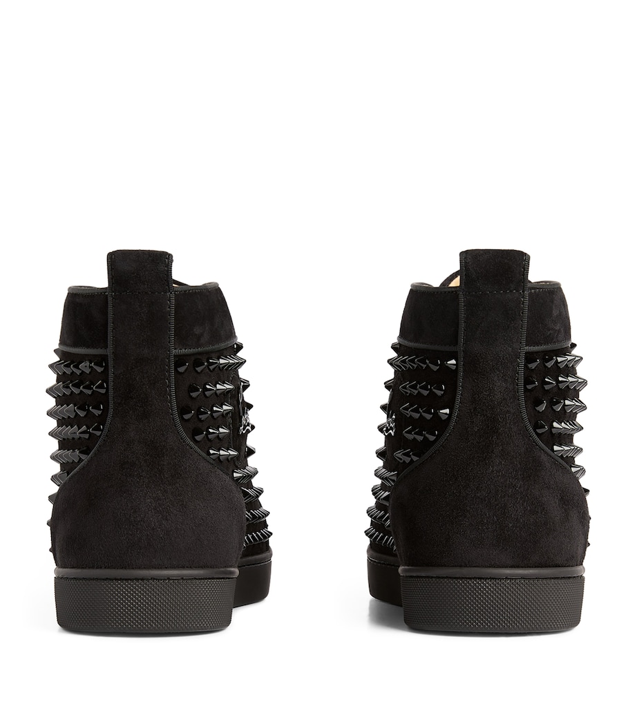 Louis Orlato Suede High-Top Sneakers B049 Image 5