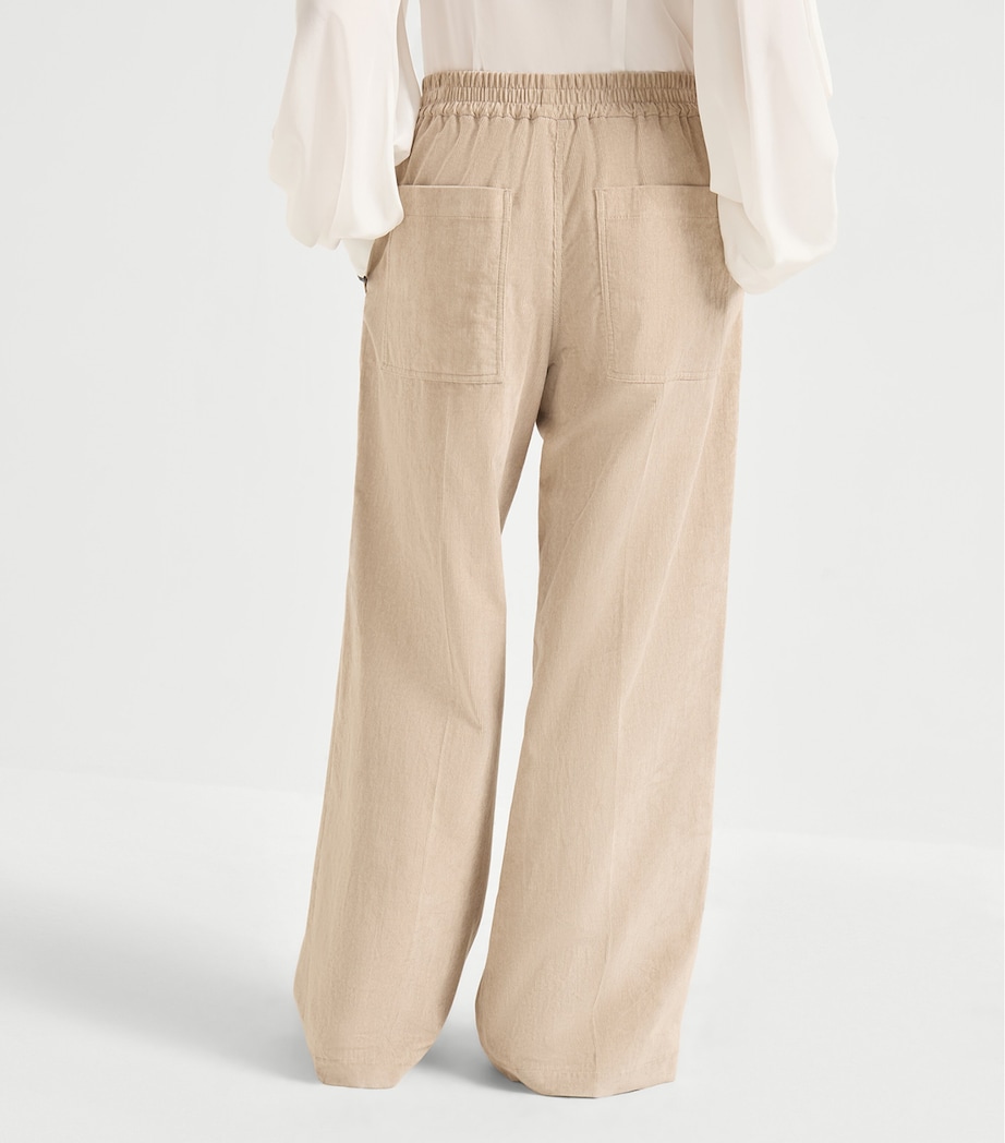 Cotton-Blend Corduroy Track Trousers C4949 Image 4