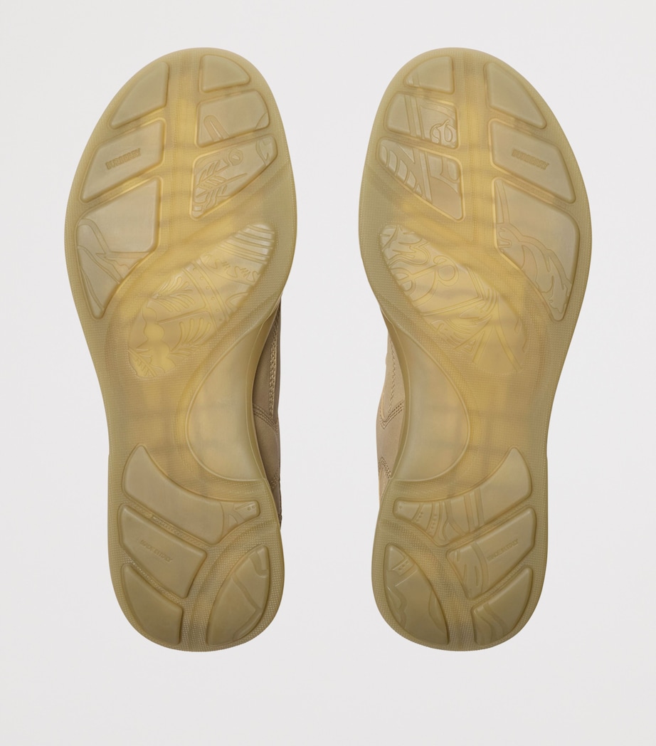 Leather Matrix Sneakers STOCK Image 6