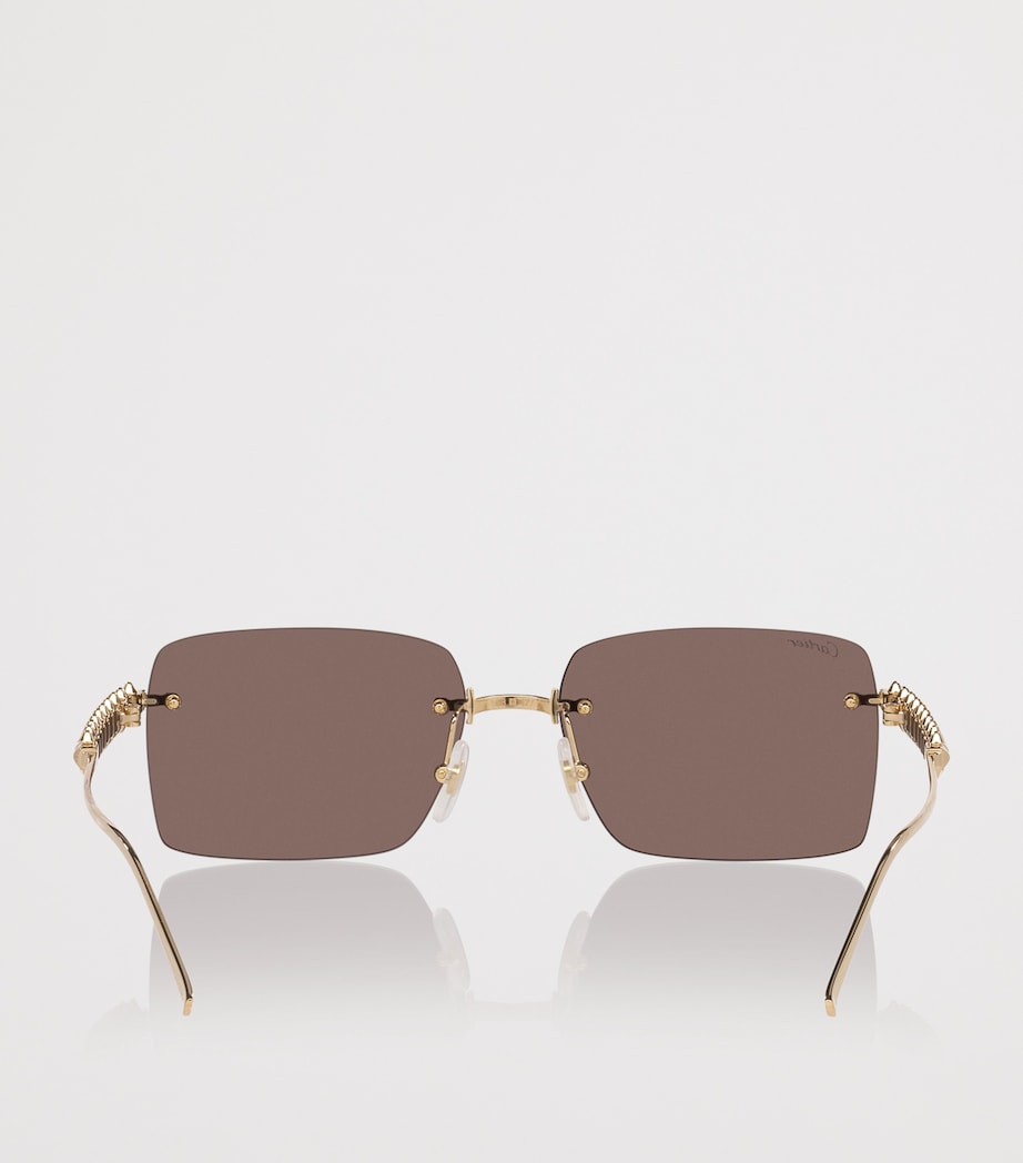 Metal 06L001801 Rectangle Sunglasses 2300R1 Image 4