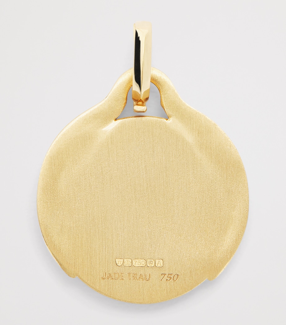 Jade Trau Yellow Gold and Diamond Diana Charm Yellow Gold Image 3