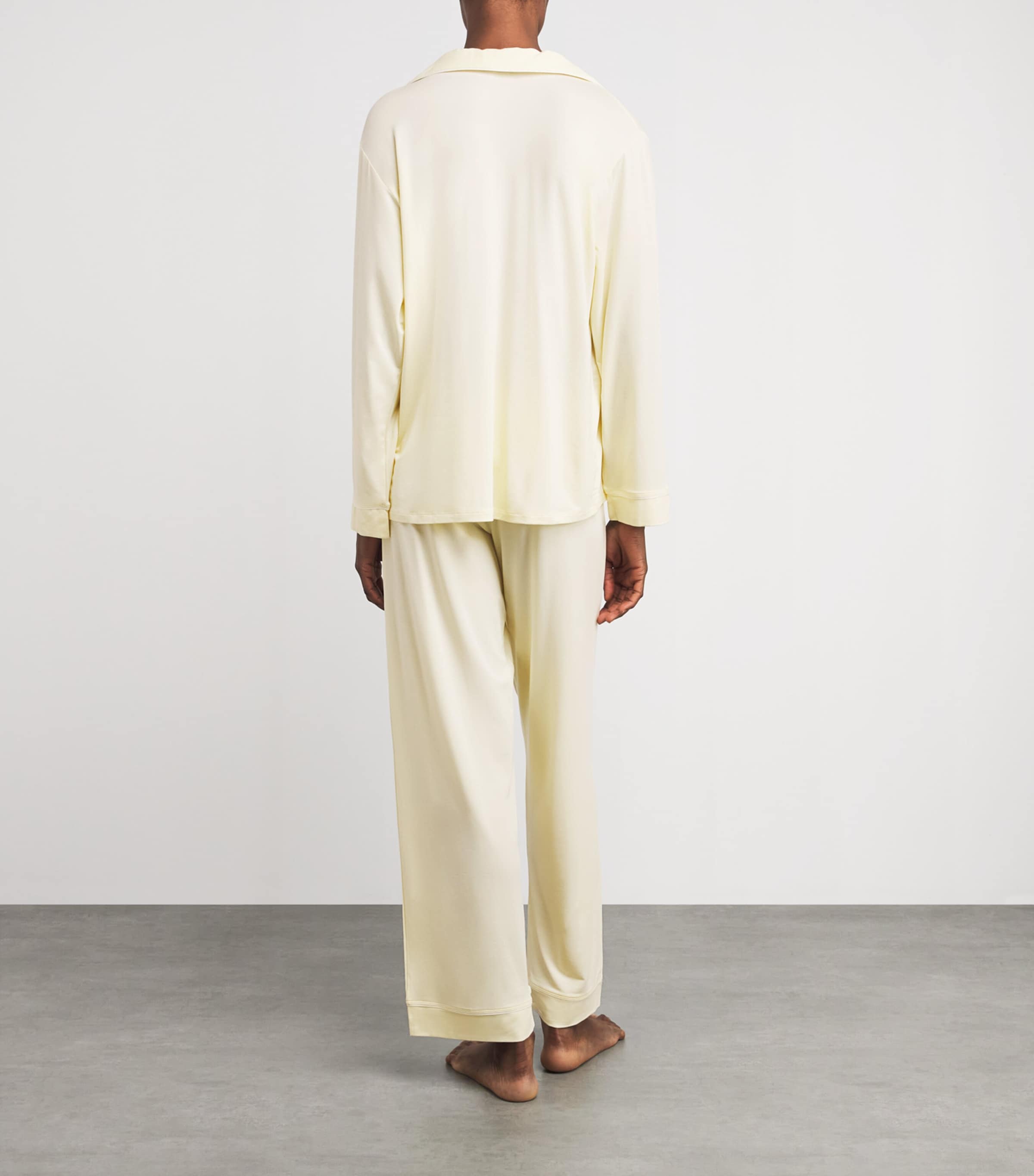 Eberjey Womens Gisele Pyjama Set Bciv Buttercrea Image 4