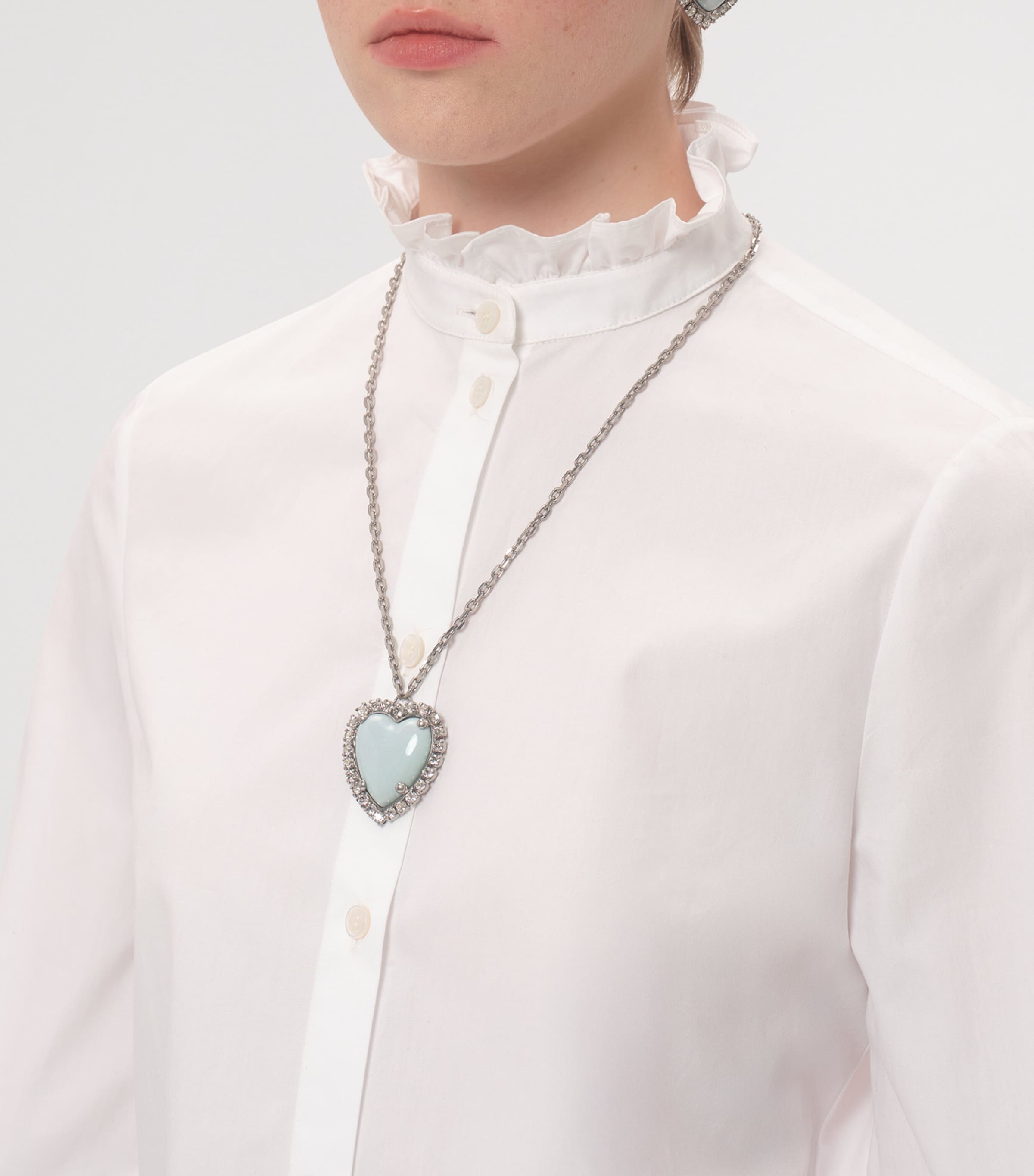 Valentino Garavani Metal, Resin and Swarovski Crystal Coeur