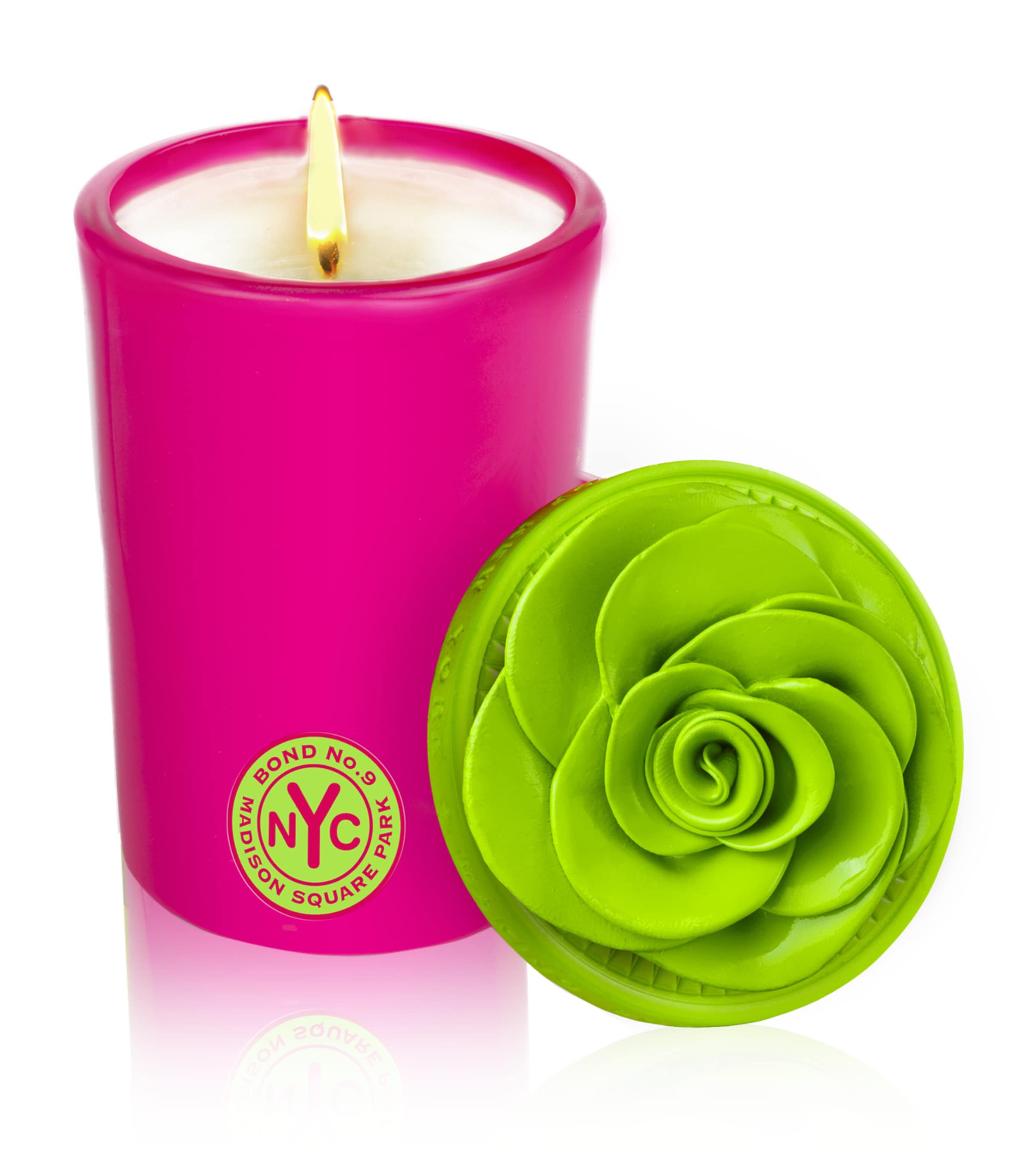 Bond No. 9 Madison Square Park Candle In Pink