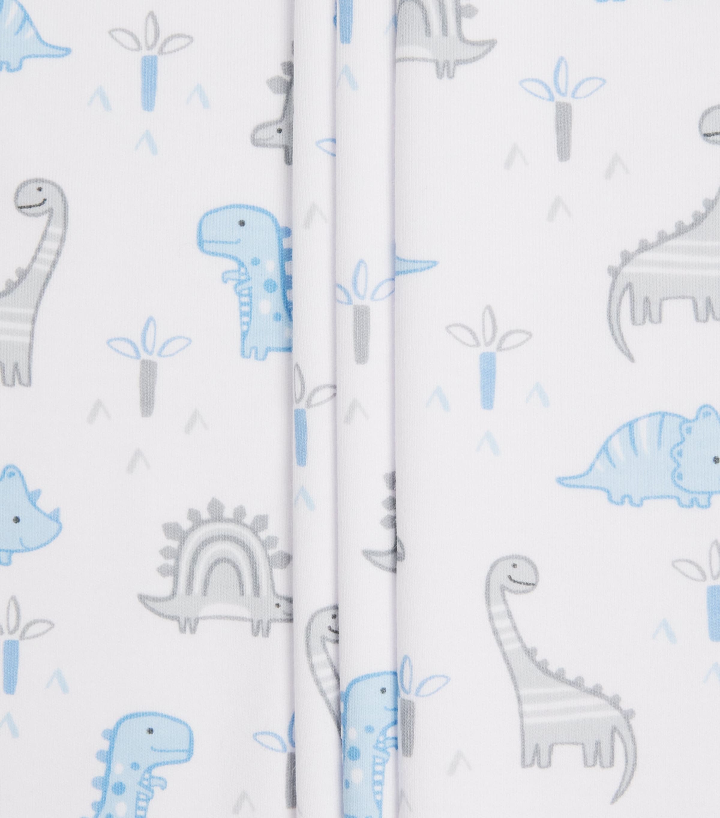 Kissy Kissy Cotton Dinosaur Territory Blanket (73cm x 66cm) Multi Image 3