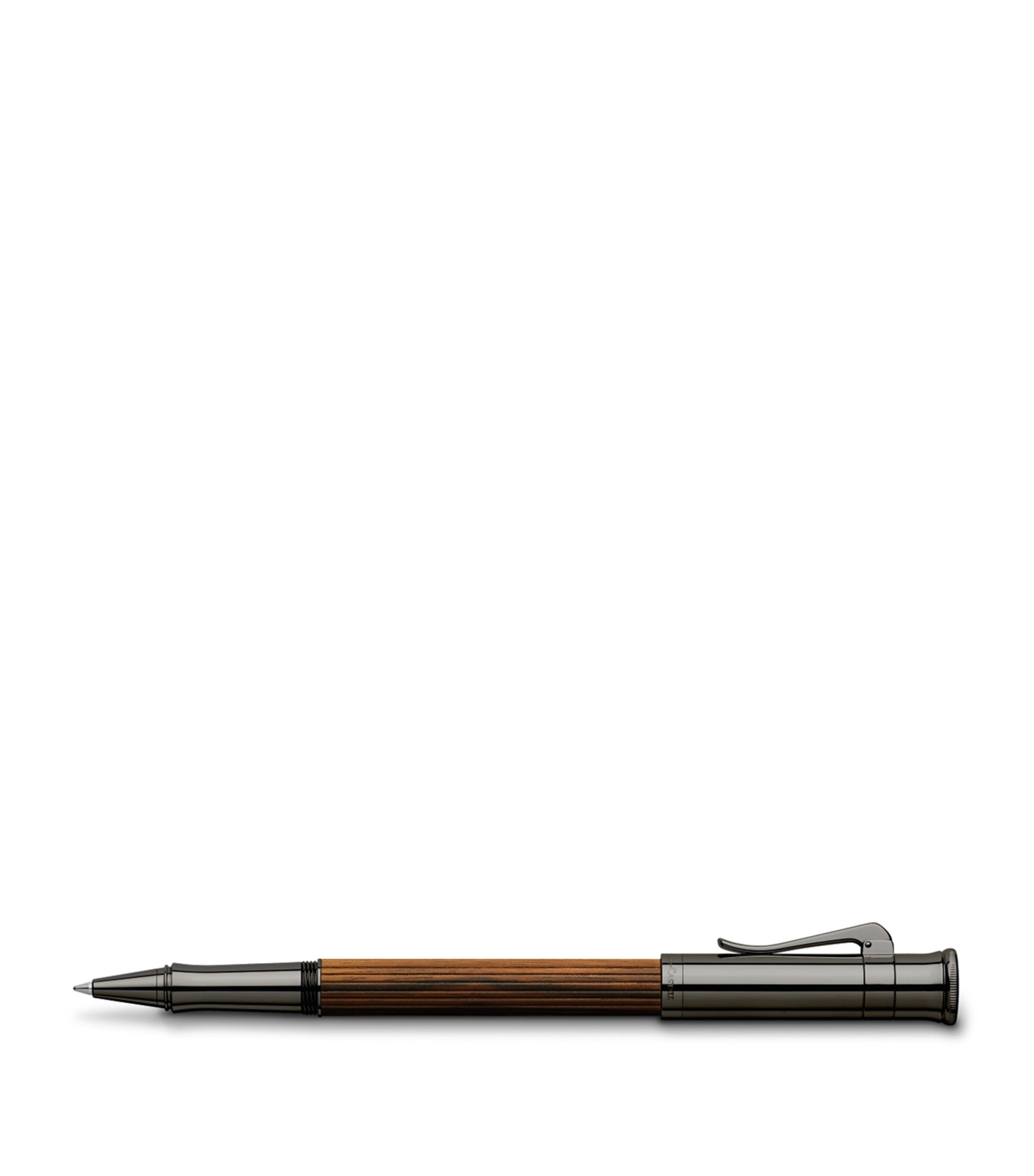 Graf Von Faber-castell Classic Makassar Rollerball Pen In Brown