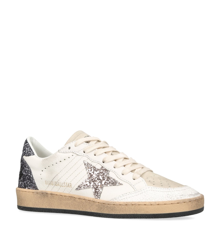 Leather Ball Star Sneakers WHITE/COMB Image 3