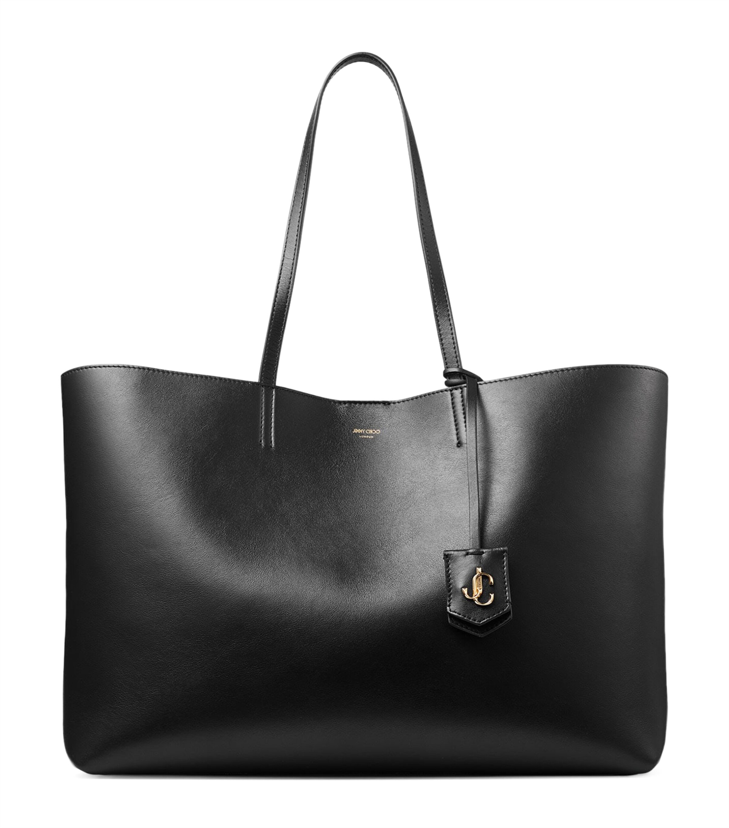 トートバッグ JIMMY CHOO JC EAST WEST TOTE IN LEATHER Jimmy Choo Nine2Five East-West Leather Tote Bag | Harrods US