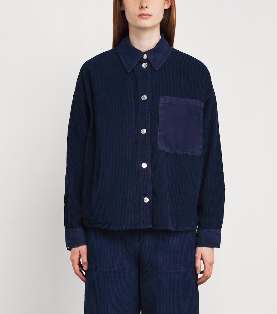 Corduroy Jacket CHINA BLUE Image 3