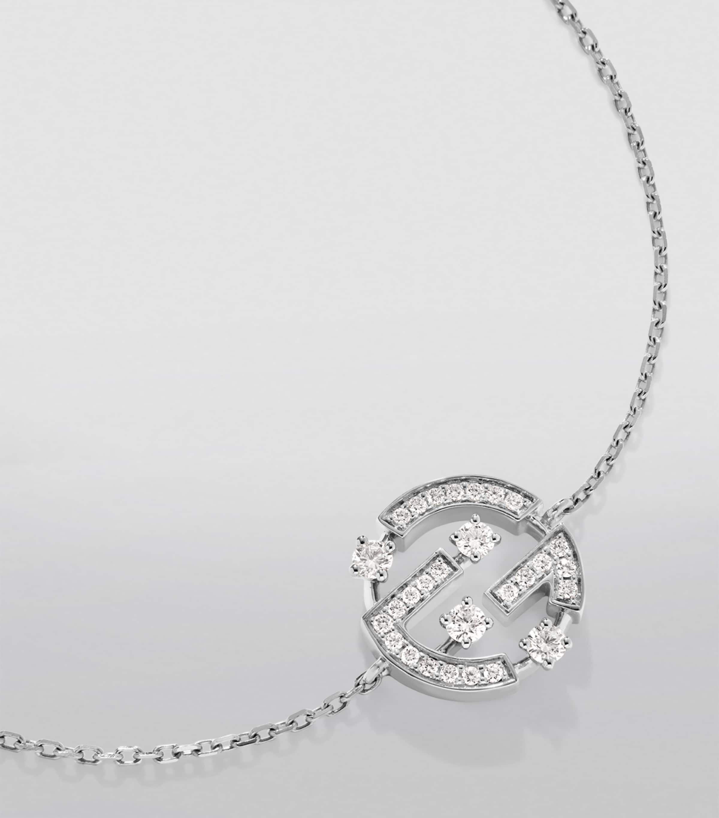 White Gold and Diamond Avenues Bracelet WHITE GOLD Image 3