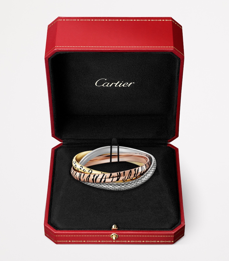 Mixed Gold and Diamond Wild Ones Trinity Bracelet MULTI Image 2