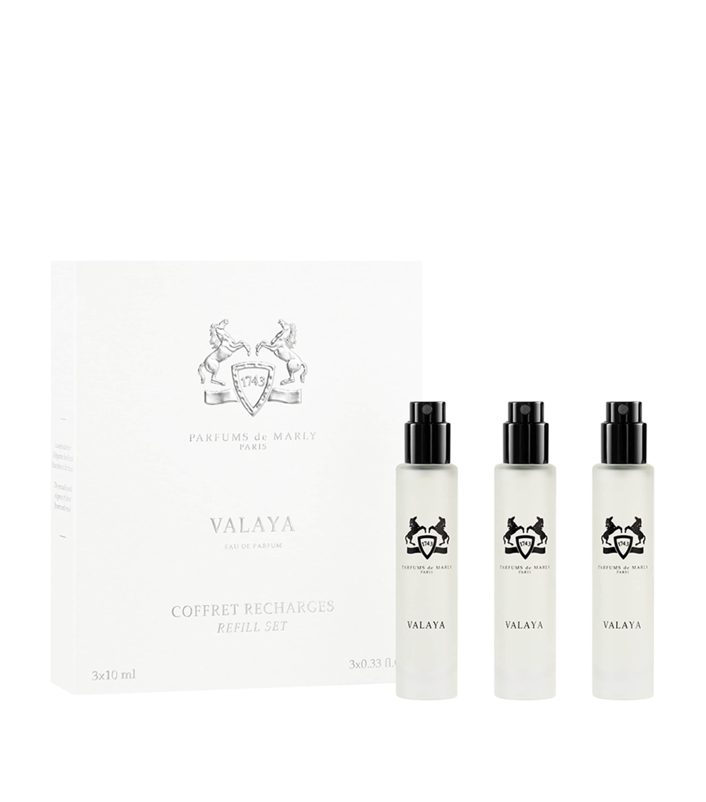 Parfums de Marly Valaya Eau De Parfum Travel Refill Set (3 x 10ml) | Perfume | Womens Perfume | Beauty Gift Sets | Perfume Gift Sets | Womens | Designers | Parfums De Marly
