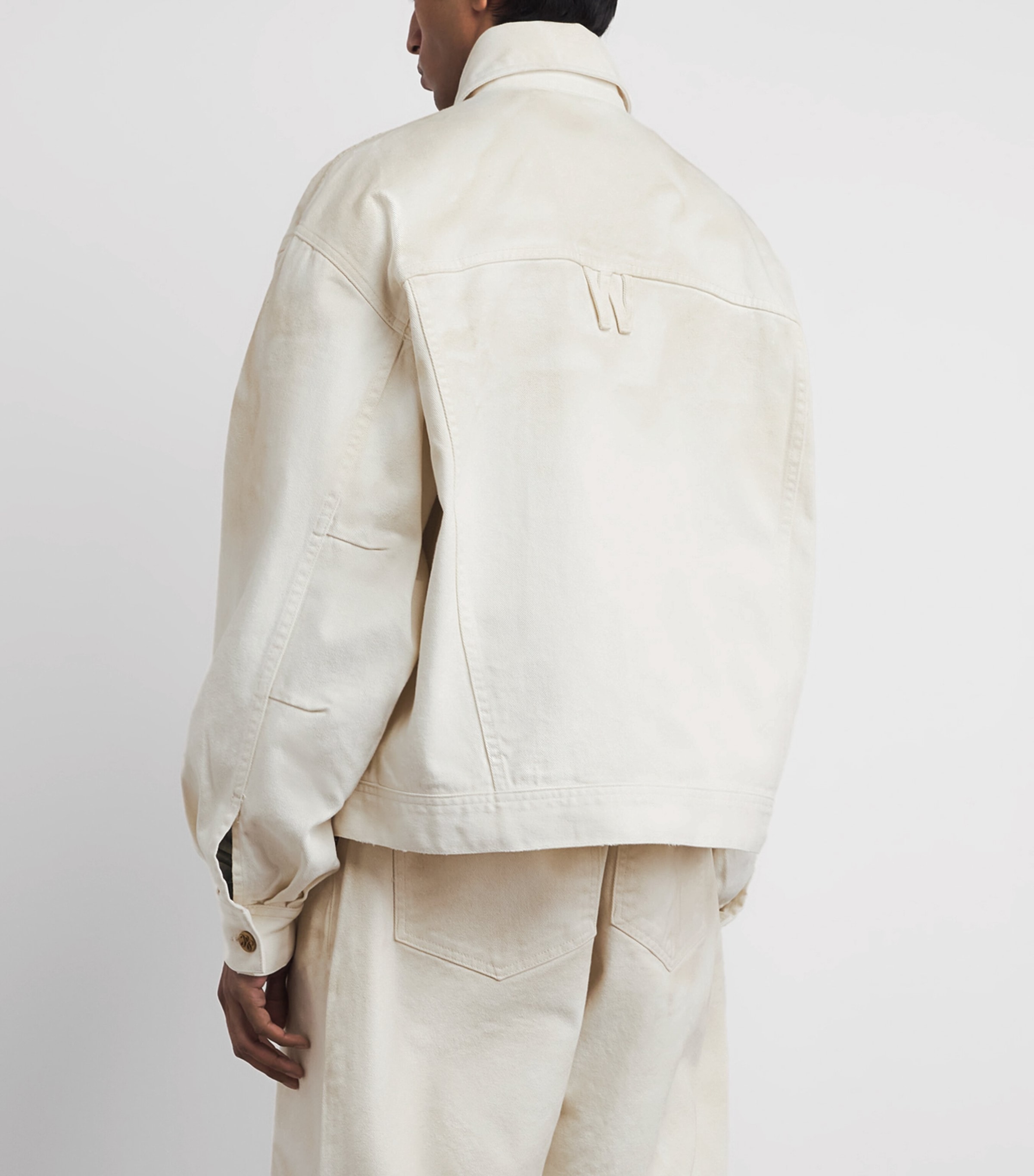 Willy Chavarria Mens Chachi Denim Jacket Masa Image 5