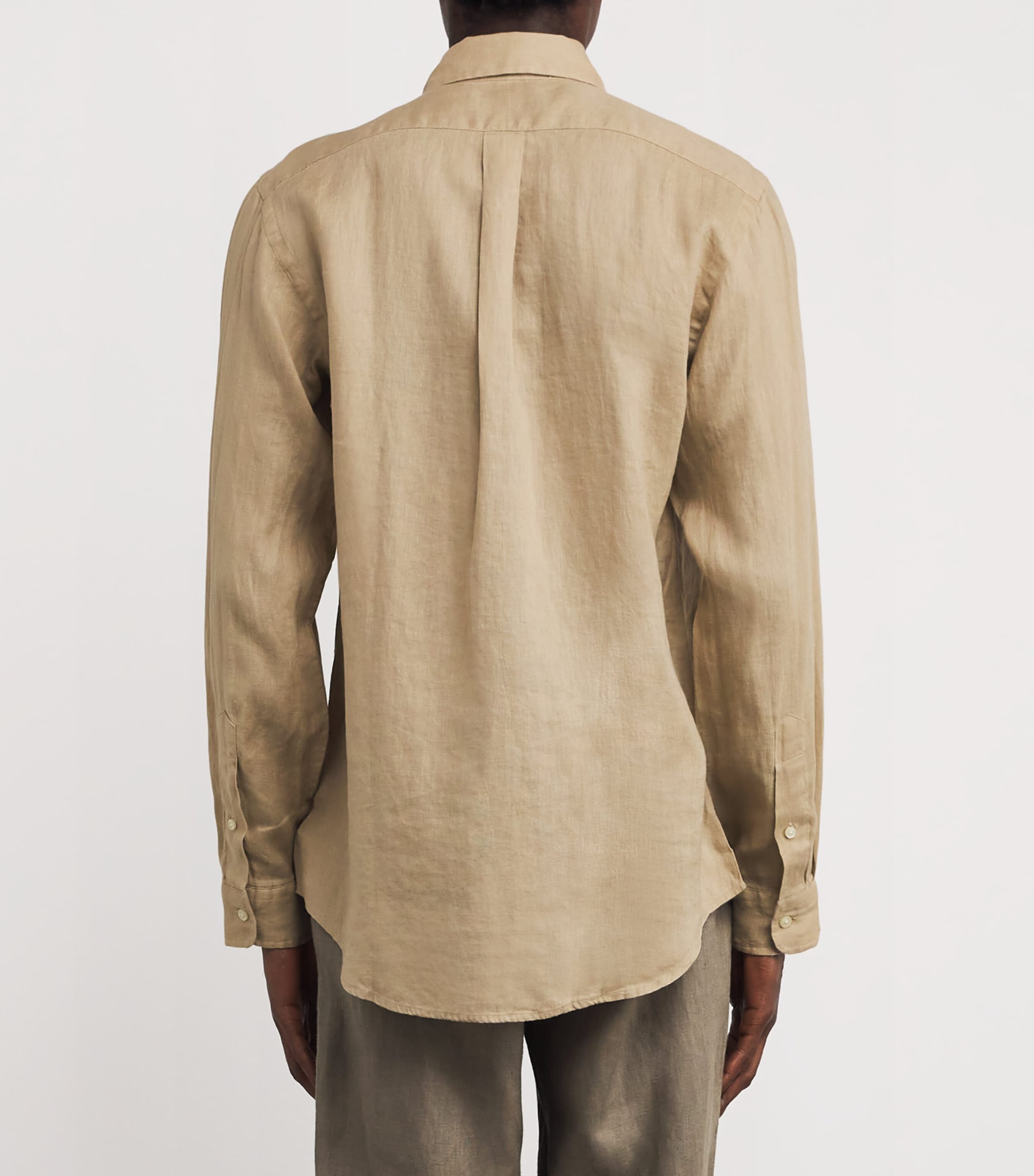 Polo Ralph Lauren Linen Custom Fit Shirt | Harrods US