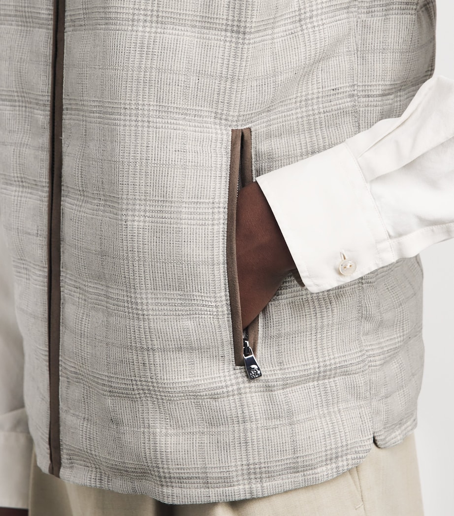 Reversible Padded Gilet 025 GREY DYED STEEL Image 3