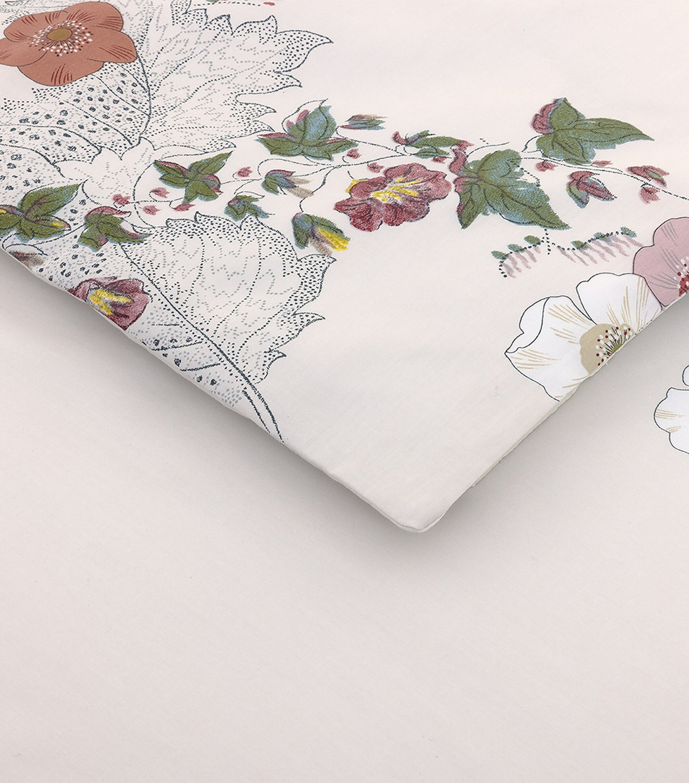 Yves Delorme Corolles Super King Duvet Cover (260cm x 220cm) Multicoloured Image 3